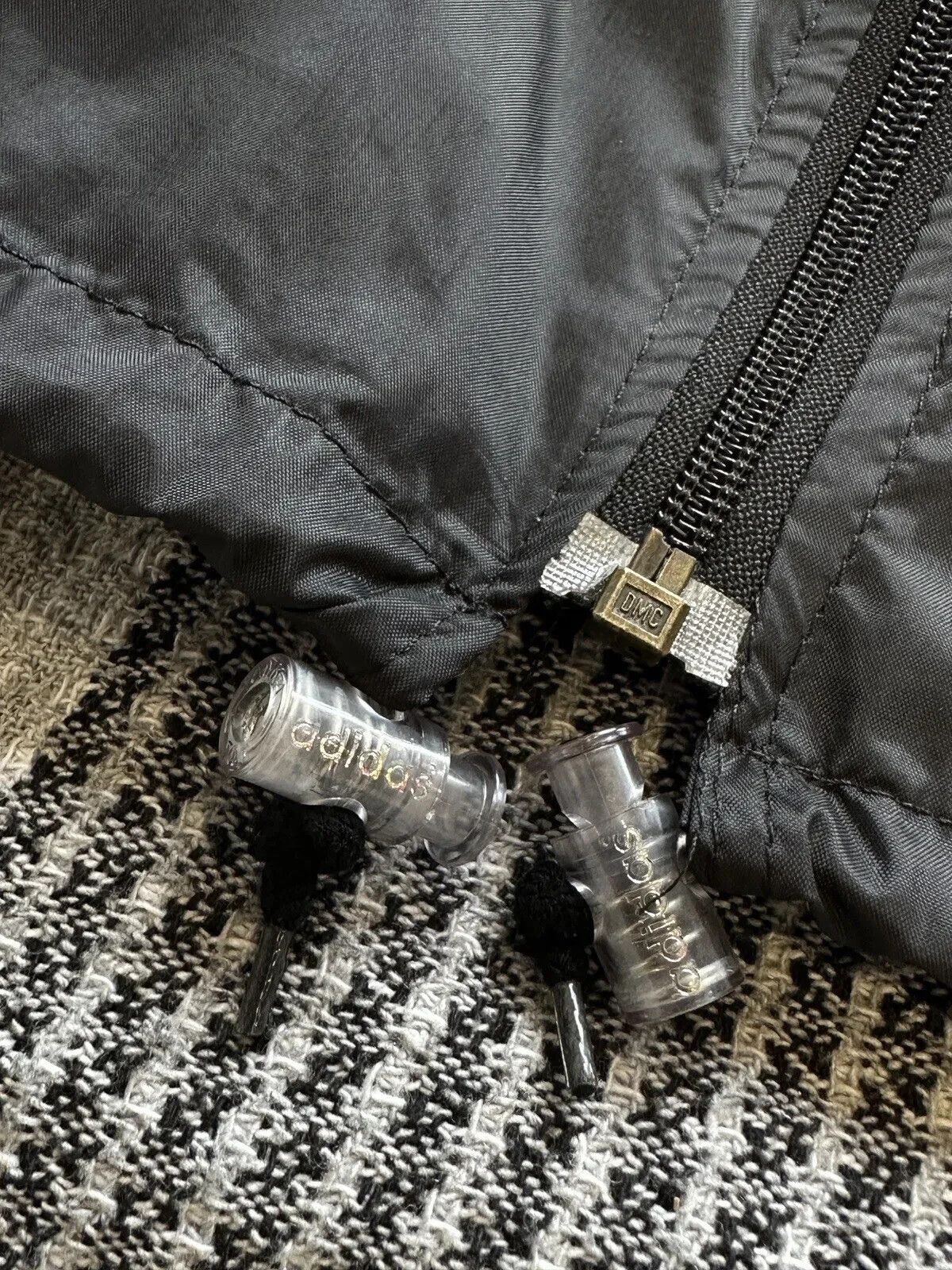 Adidas ADIDAS VINTAGE 1990s 90s RAVE JACKET NYLON RAINCOAT SNINY Size US S / EU 44-46 / 1 - 8 Thumbnail