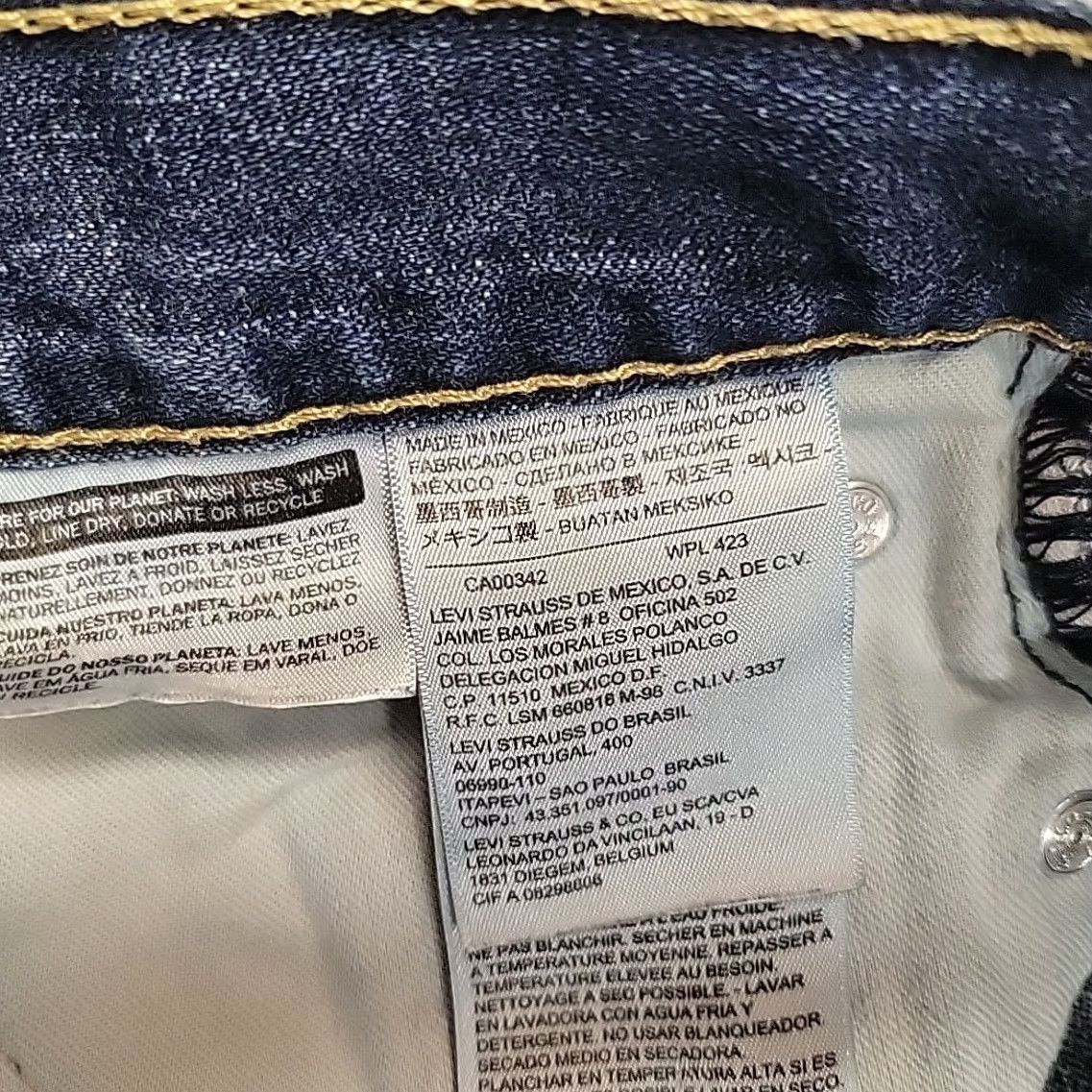 Vintage Levis 513 Jeans Men 30x32 Blue Slim Straight Denim Casual Everyday Classic USA 5-Pocket Mens Size US 30 / EU 46 - 5 Thumbnail