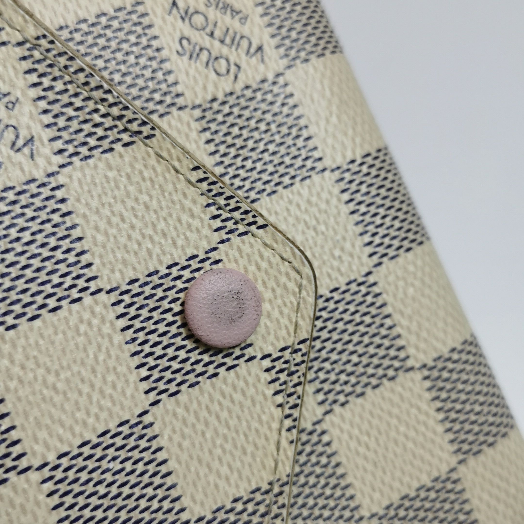 Louis Vuitton Louis Vuitton (LV) Victorine Checkerboard Snap Wallet -y250 Size ONE SIZE - 5 Thumbnail