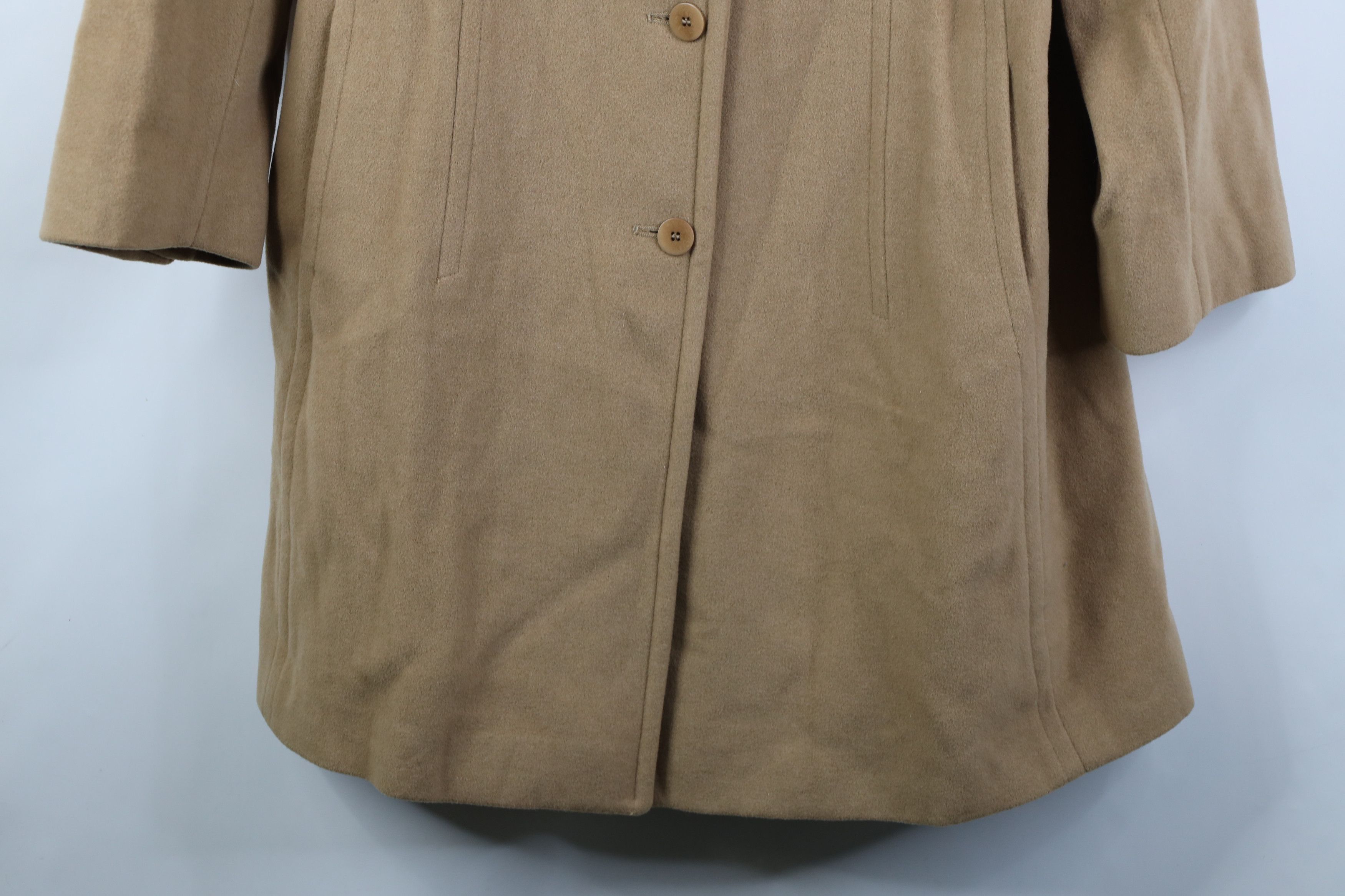 Vintage Vintage 90s Y2K Streetwear Overcoat Jacket Khaki Beige Size XXL / US 16-18 / IT 52-54 - 4 Thumbnail