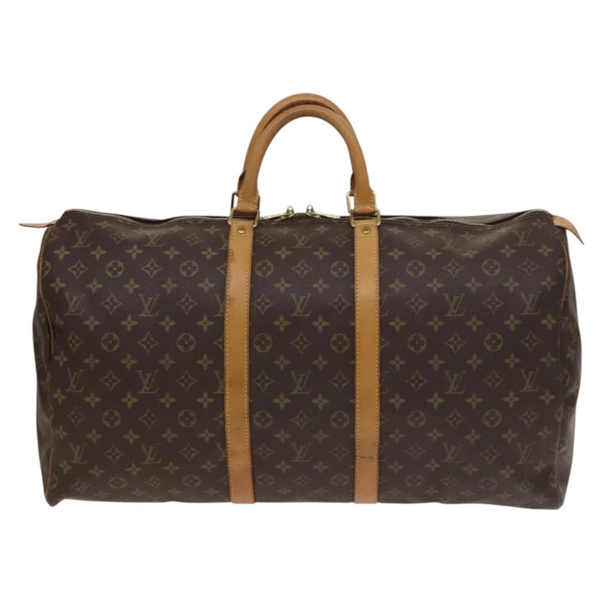 Louis Vuitton LOUIS VUITTON Monogram Keepall 55 Boston Bag M41424 Size ONE SIZE - 13 Thumbnail