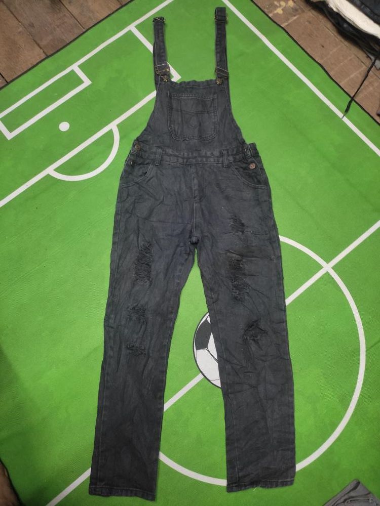 Japanese Brand VINTAGE JEANS OVERALL Size US 30 / EU 46 - 3 Thumbnail