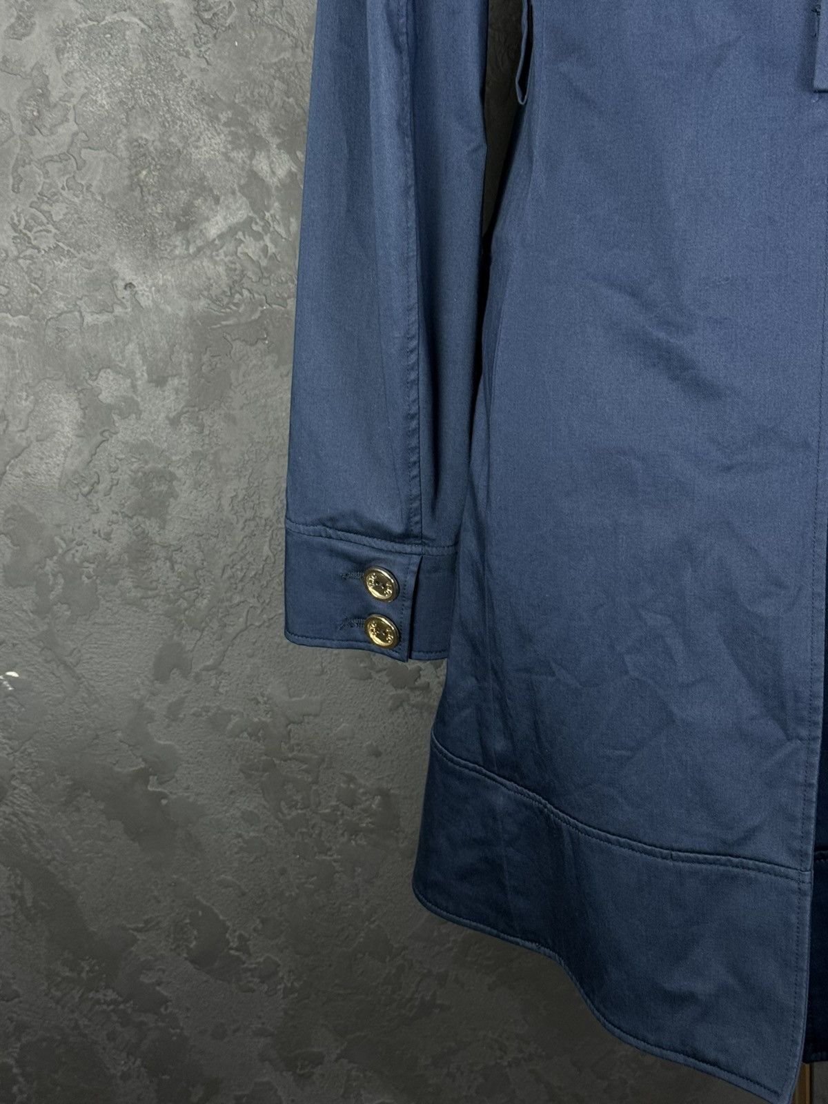 Versace Vintage Versace Jeans Couture 90s Trench Coat jacket Size L / US 10 / IT 46 - 14 Thumbnail