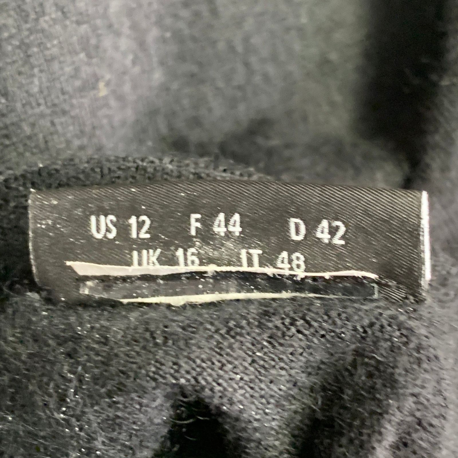 Akris AKRIS Size 12 Black Cashmere Layered Crew Neck Pullover Size XL / US 12-14 / IT 48-50 - 6 Thumbnail