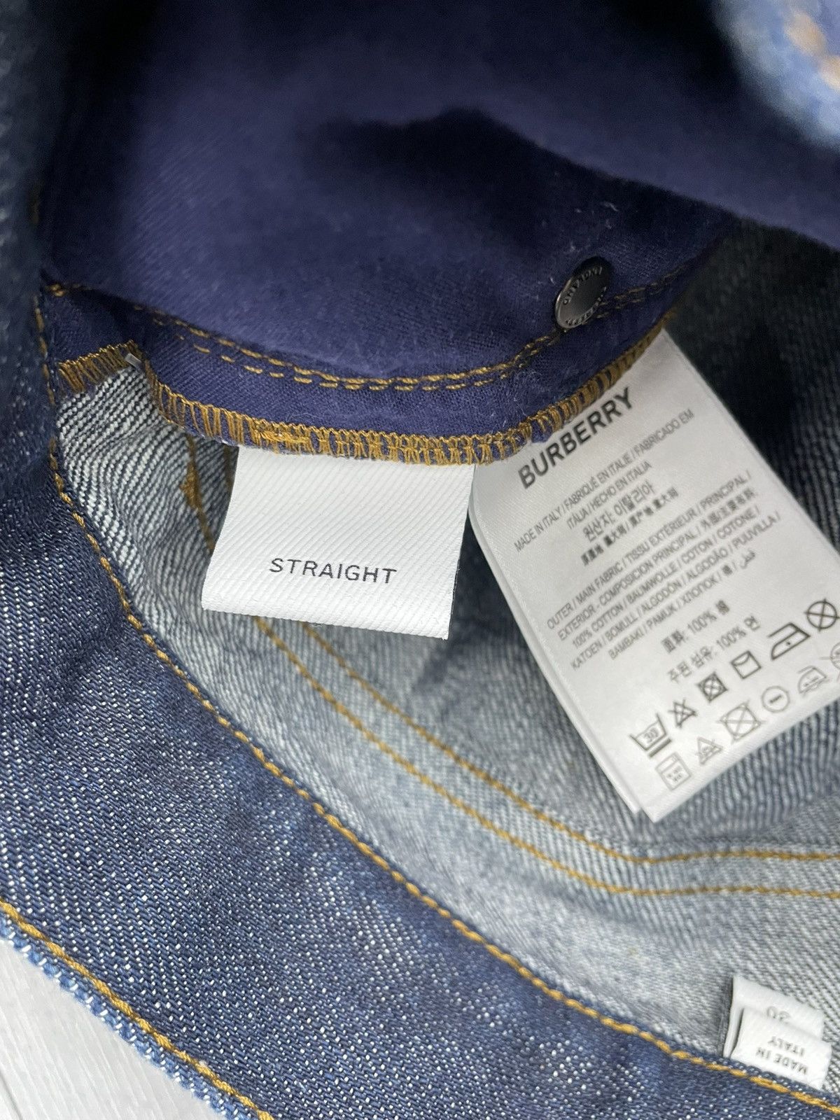 Burberry Burberry Postcard Jeans Size US 30 / EU 46 - 7 Thumbnail