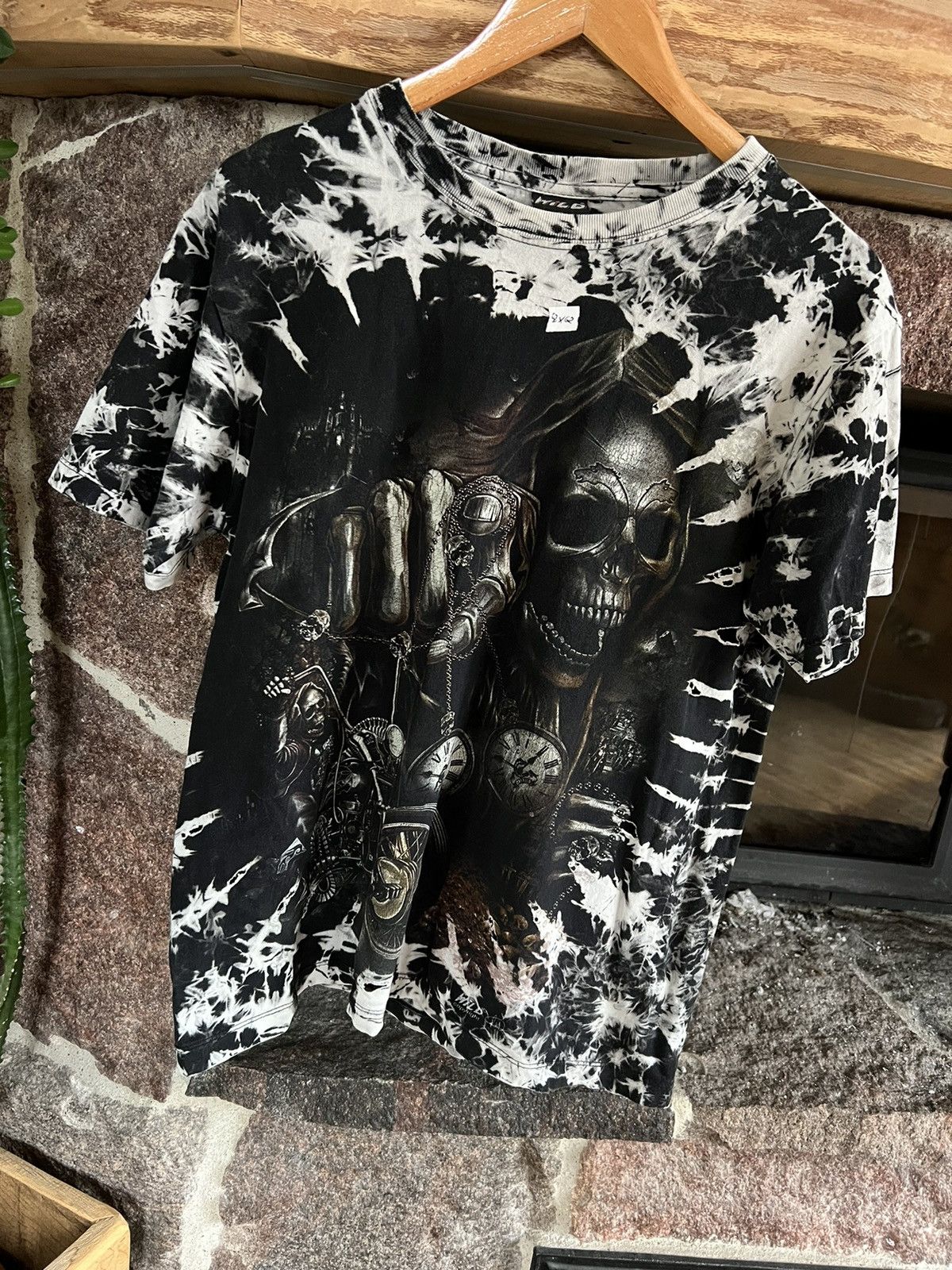 Affliction × Designer Full print t-shirt tee Tis , dark side, ghost M Size US M / EU 48-50 / 2 - 1 Thumbnail