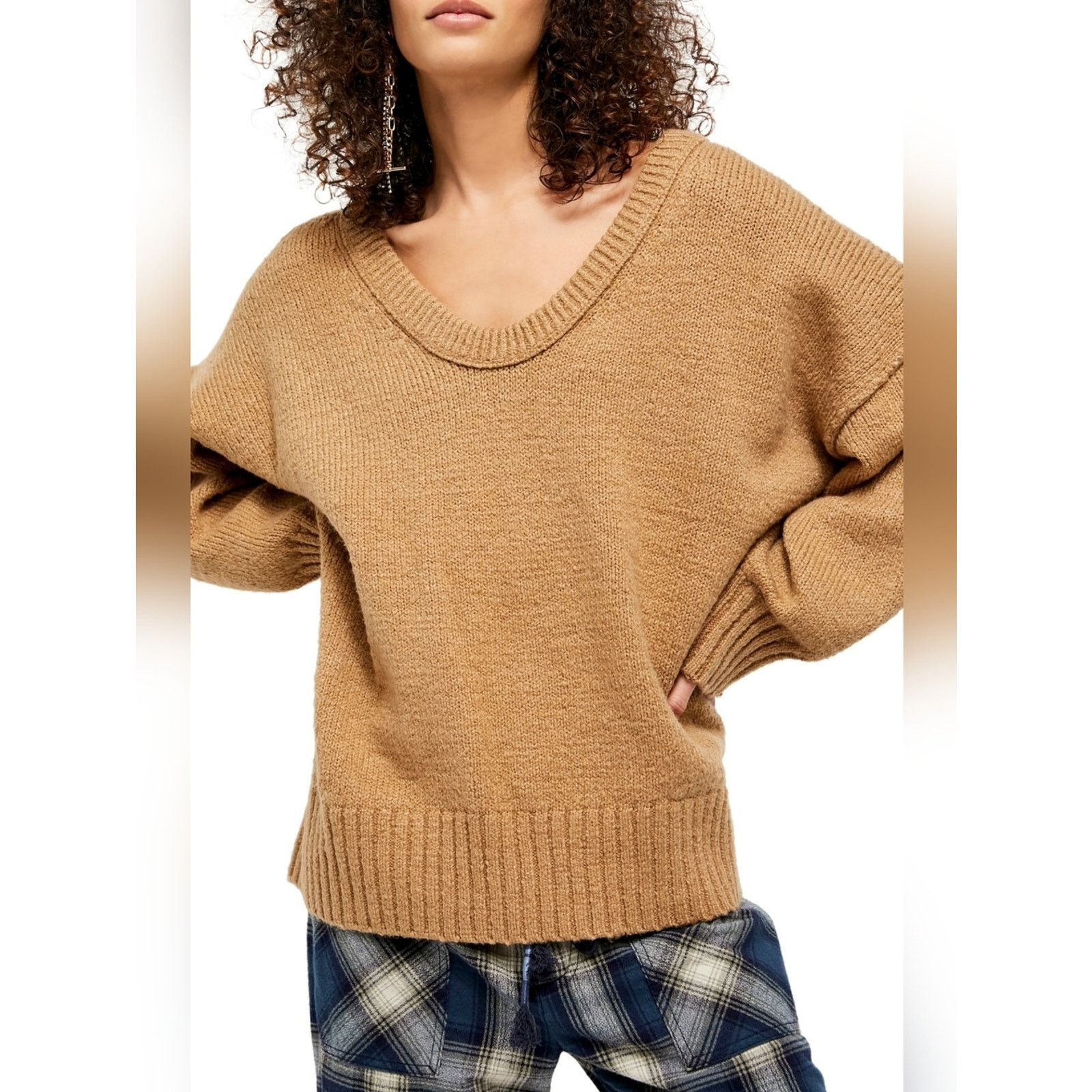 Free People Free People Desert Camel Long Sleeve Brookside XS New Size XS / US 0-2 / IT 36-38 - 11 Thumbnail