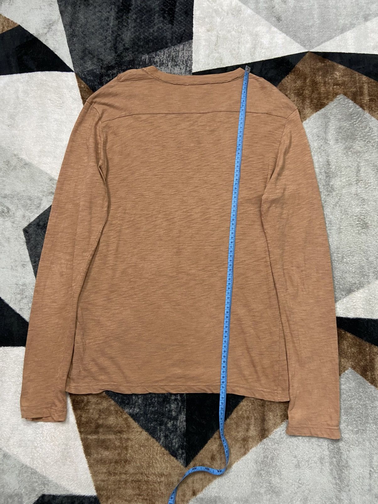 Wooyoungmi Wooyoungmi 2012 Slub Cotton V Neck Longsleeve Size US M / EU 48-50 / 2 - 6 Thumbnail