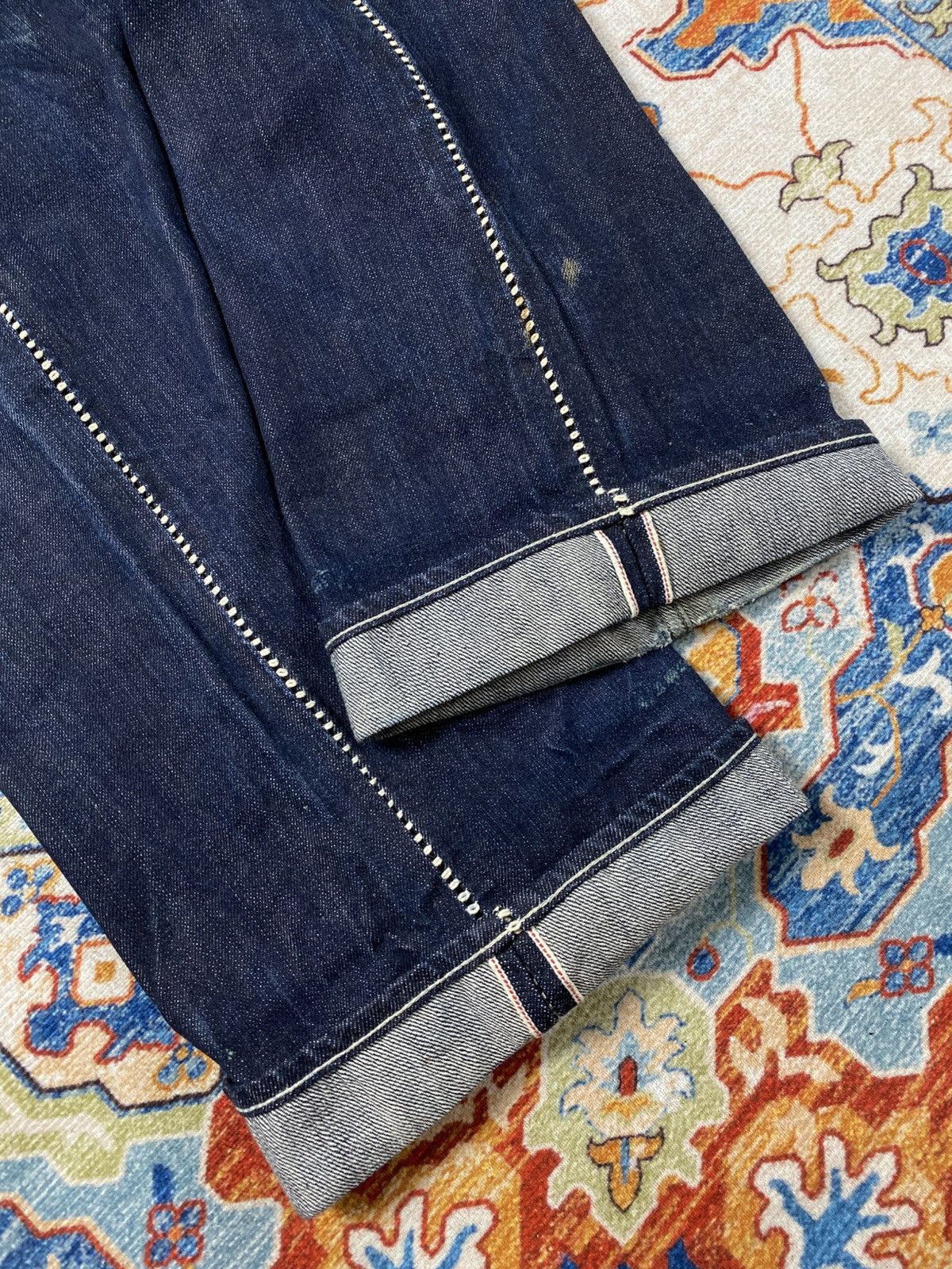 Japanese Brand One gravity selvedge carpenter jeans Size US 32 / EU 48 - 14 Thumbnail