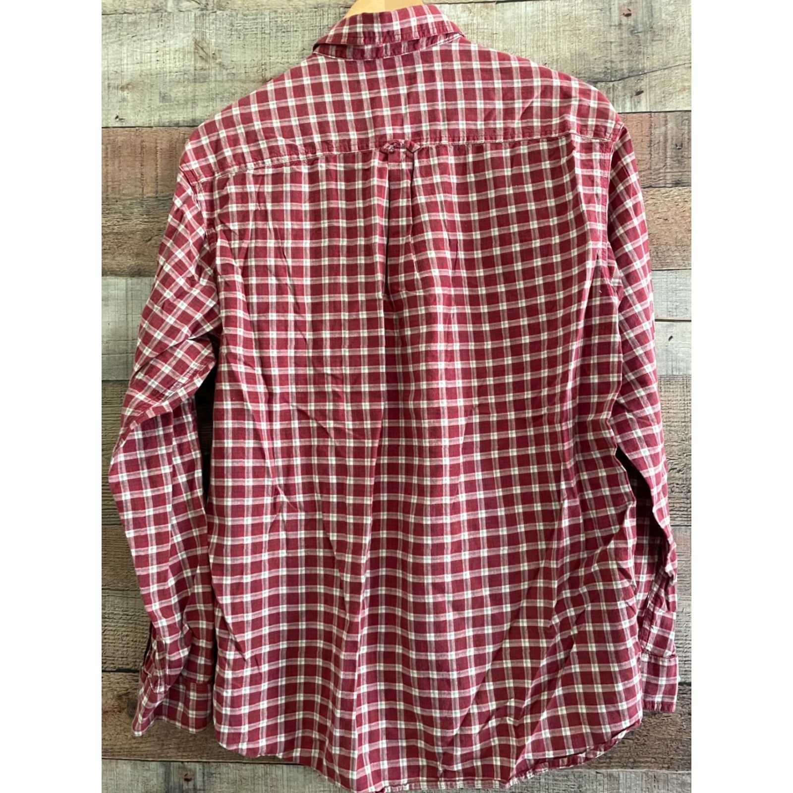 Vintage Columbia Shirt Mens Med Long Sleeve Button-Up Red Plaid, Casual Workwear, Pockets, Breathable Size US M / EU 48-50 / 2 - 3 Thumbnail