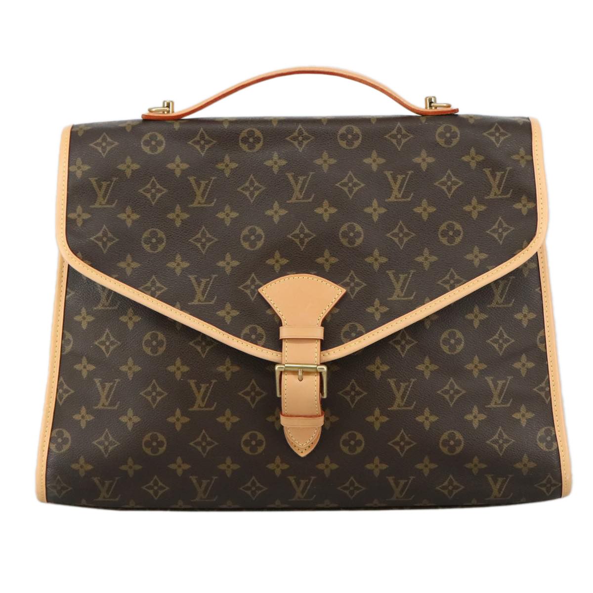 Louis Vuitton Beverly Brown Canvas Handbag (Pre-Owned) Size ONE SIZE - 1 Thumbnail