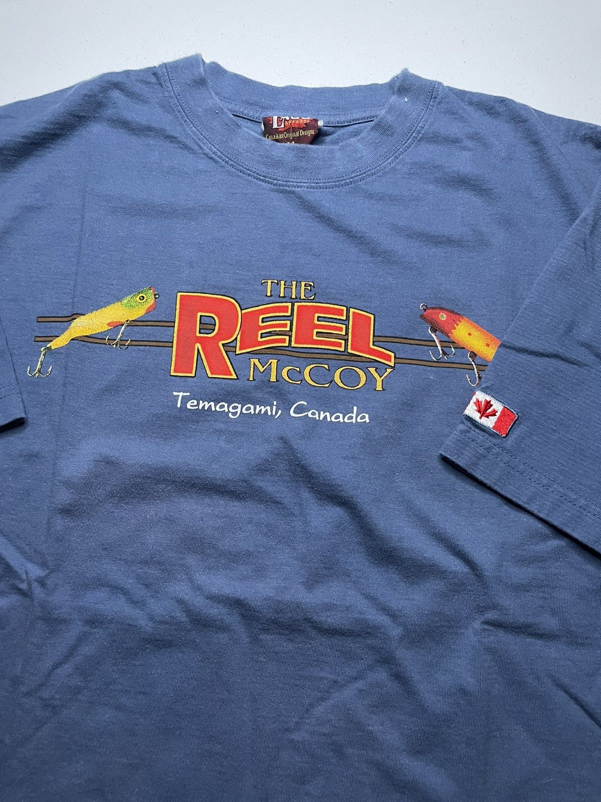Other Vintage The Reel Mccoy Fishing Tshirt Size US M / EU 48-50 / 2 - 2 Thumbnail