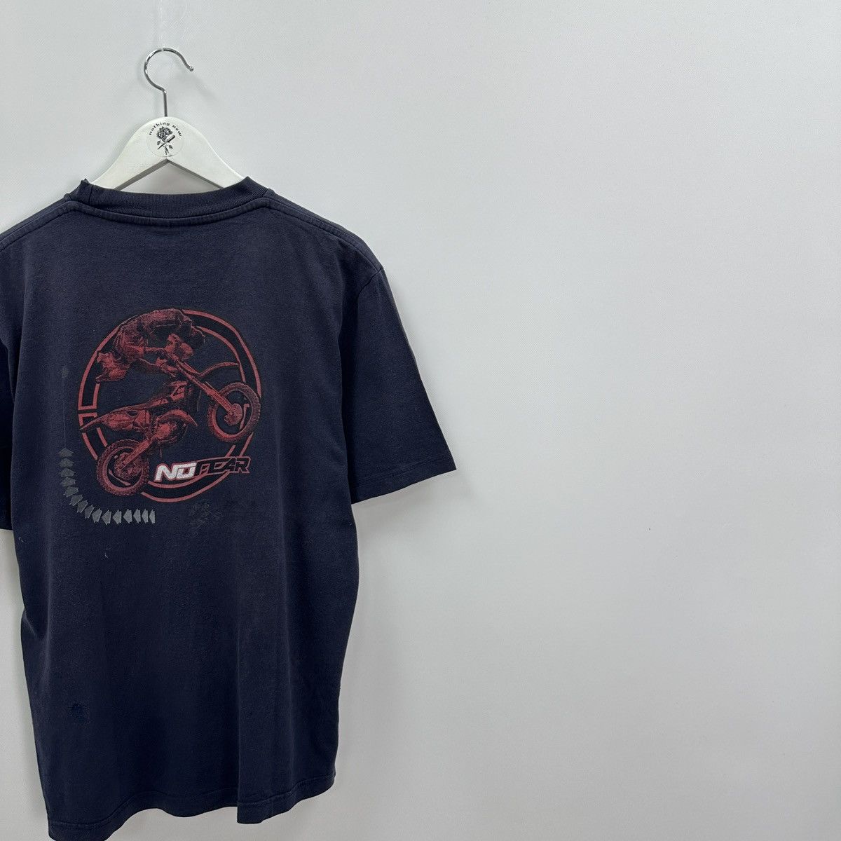 No Fear Vintage 90s No Fear sun faded distressed tee moto hype og Size US M / EU 48-50 / 2 - 5 Thumbnail