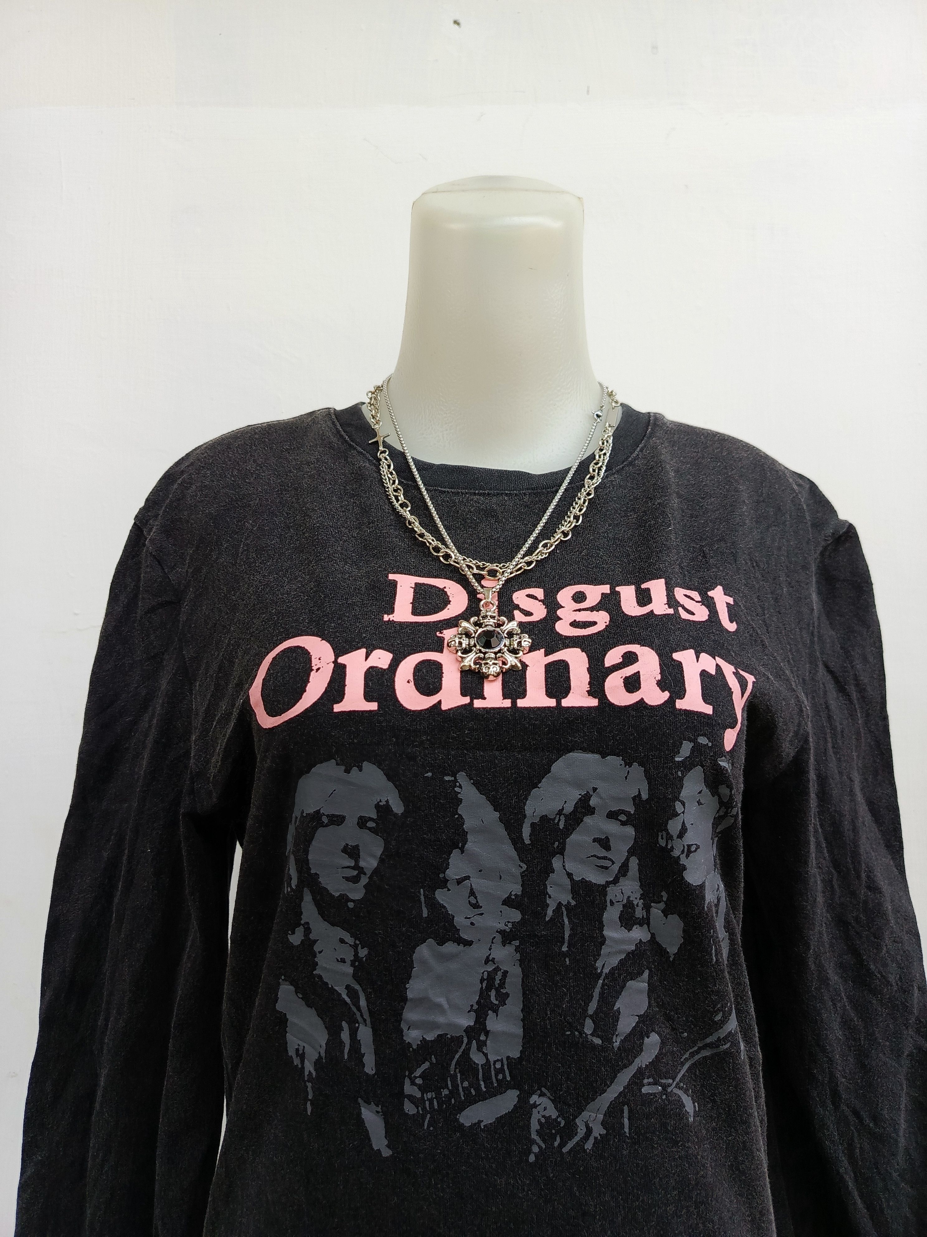 Hysteric Glamour Disgust Ordinary Long Sleeve T-Shirt Size M / US 6-8 / IT 42-44 - 2 Thumbnail