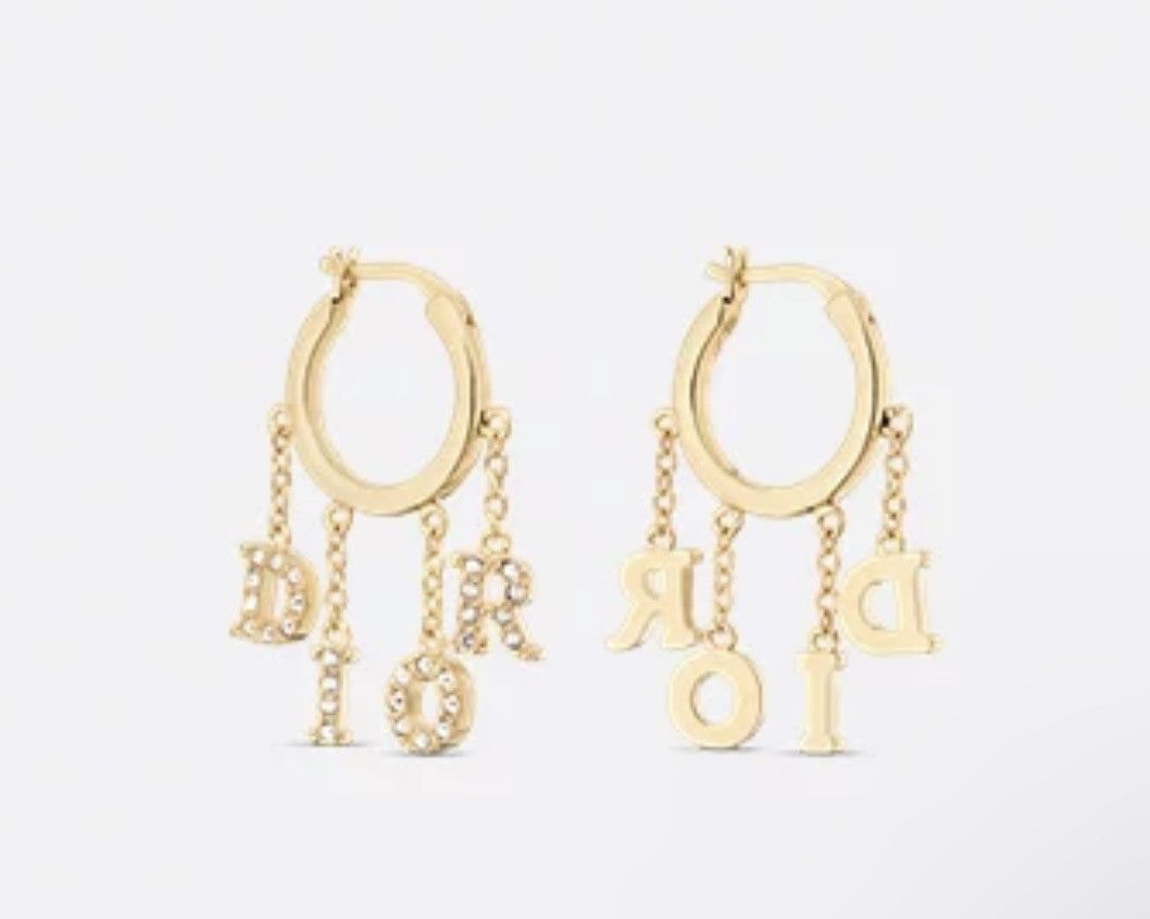 Dior Dior Dio(r)evolution Earrings Gold-Finish Metal Size ONE SIZE - 2 Thumbnail