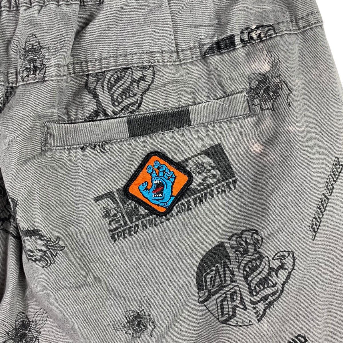 Santa Cruz Skateboards SANTA CRUZ skateboard full print pants Size US 30 / EU 46 - 14 Thumbnail