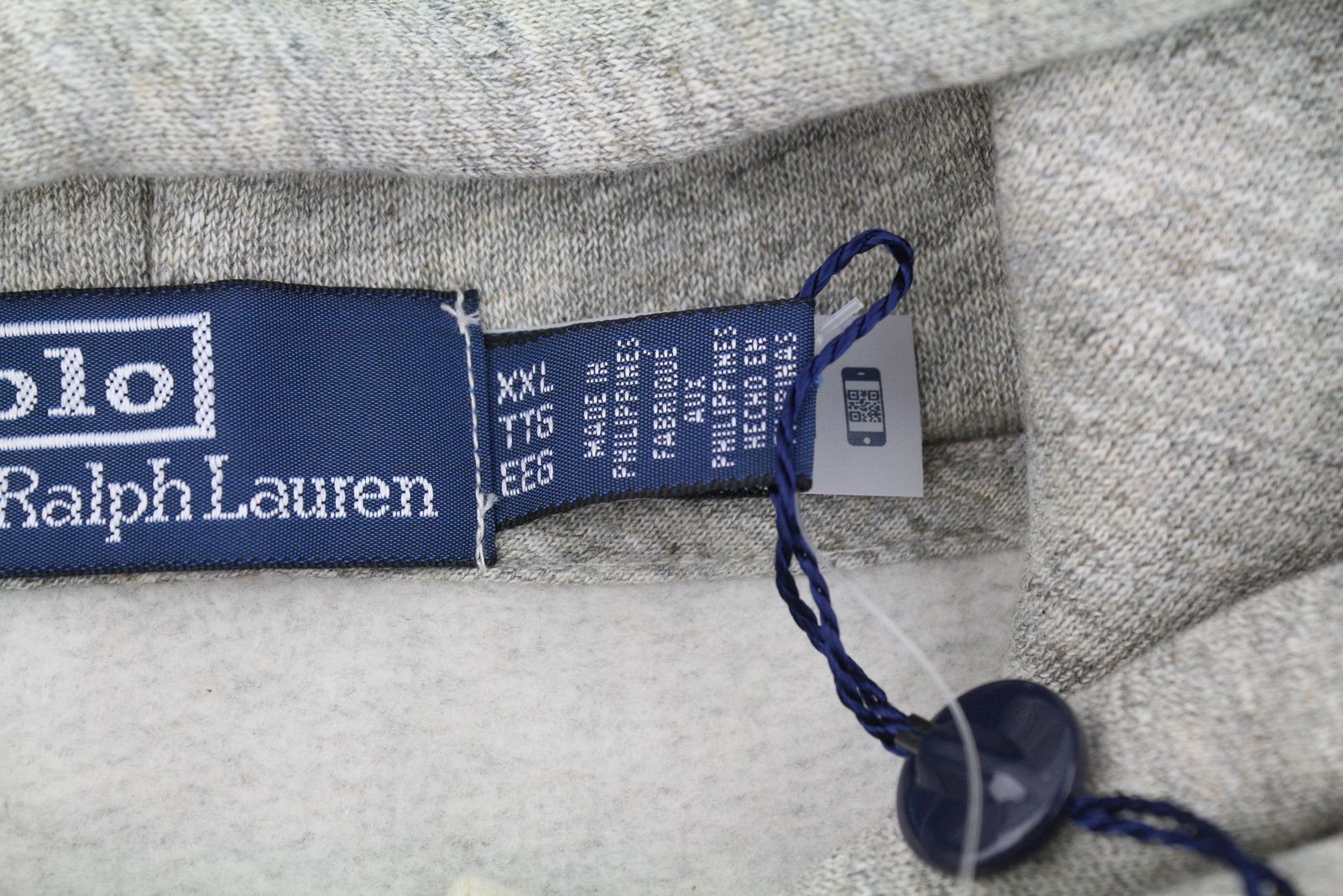Ralph Lauren GREY 2XL Kangaroo Pocket Pullover Hoodie 86958 Size US XXL / EU 58 / 5 - 8 Thumbnail
