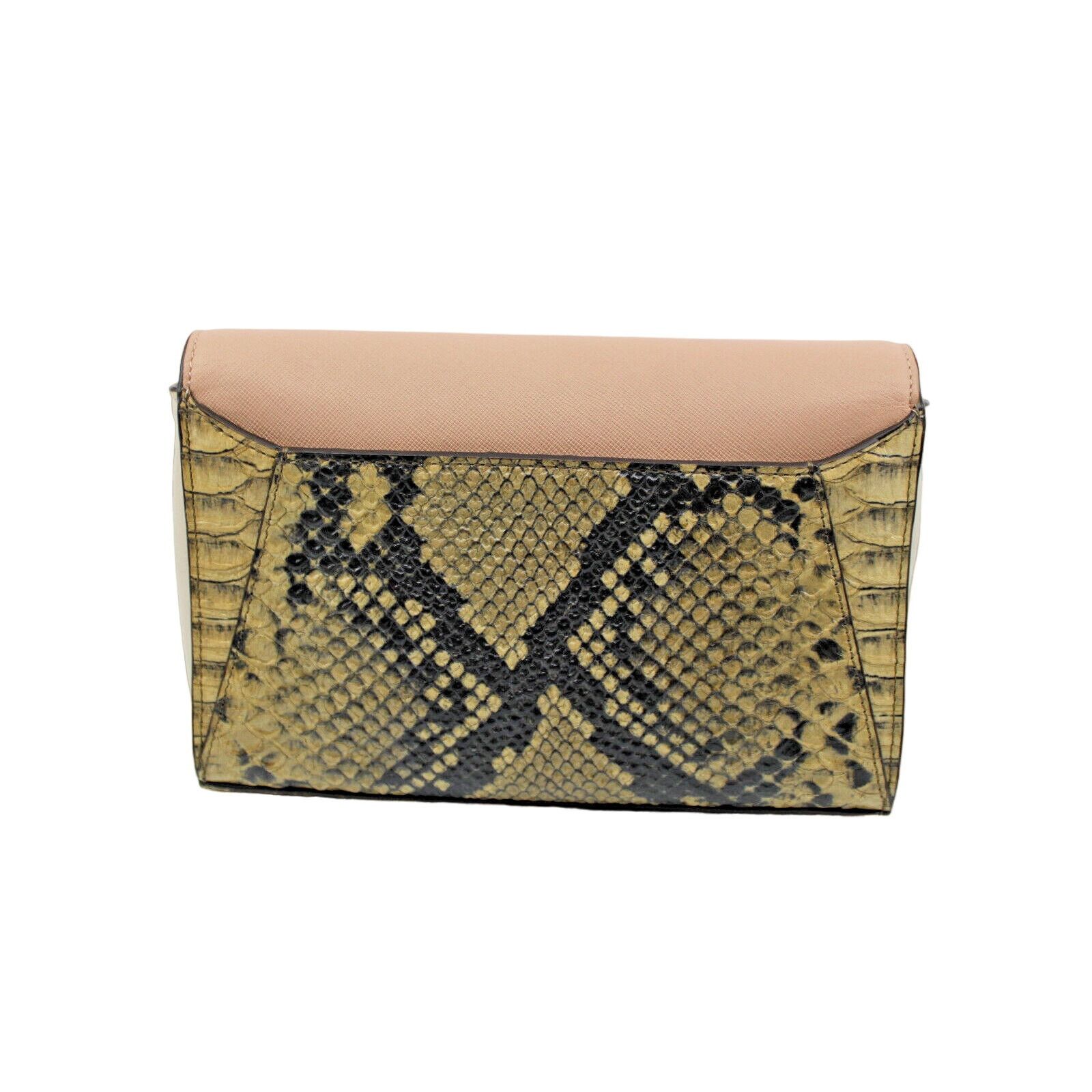 Coach NWoT COACH Pink Leather Snake Embossed Crossbody Clutch Bag Size ONE SIZE - 4 Thumbnail