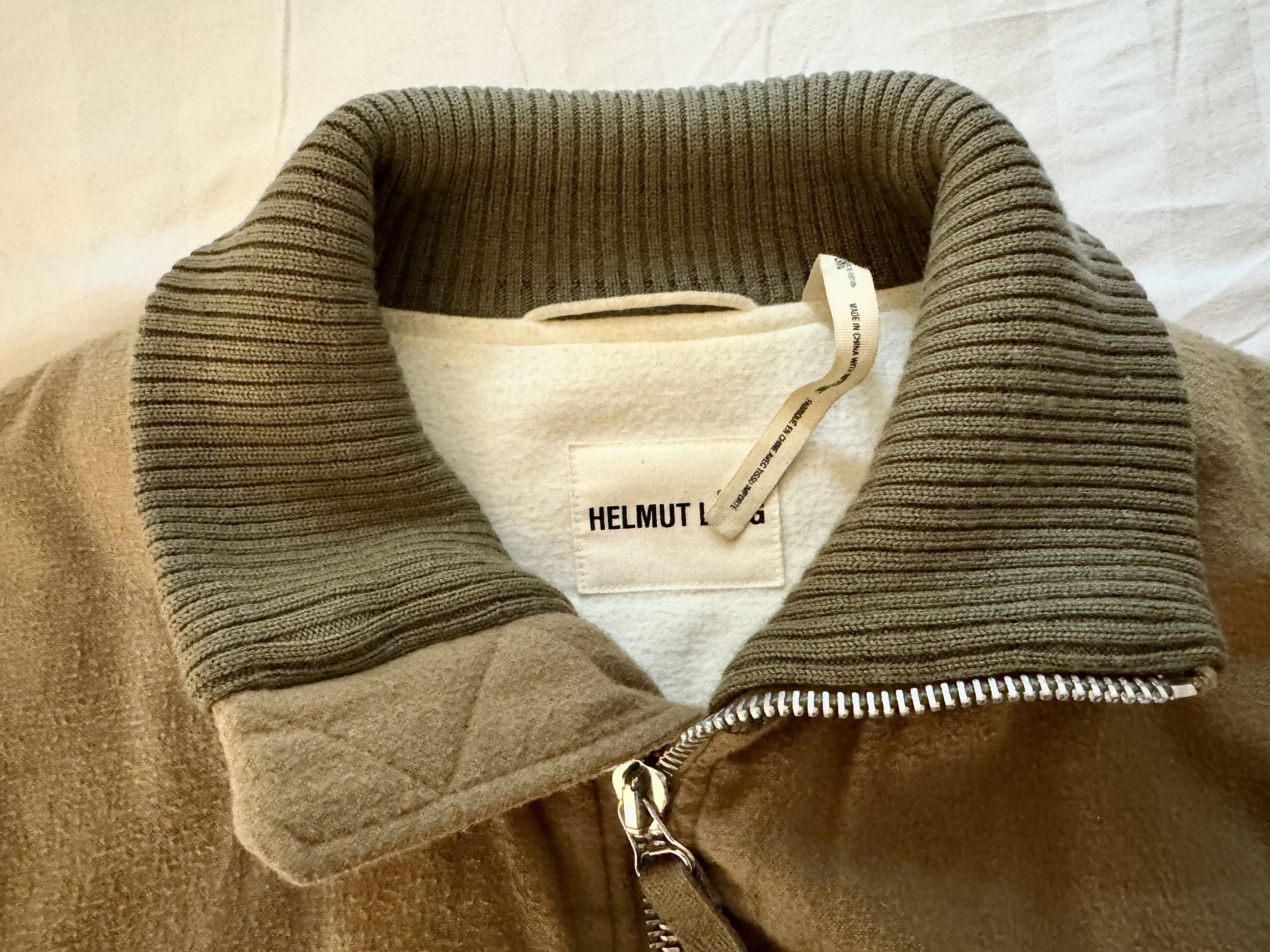 Helmut Lang Helmut Lang Re-Edition Bondage High-Collar Bomber