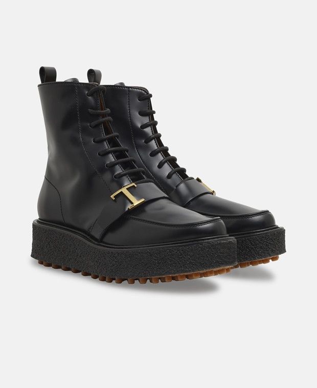 Tod's Lace-up ankle boot Size US 7.5 / IT 37.5 - 1 Thumbnail
