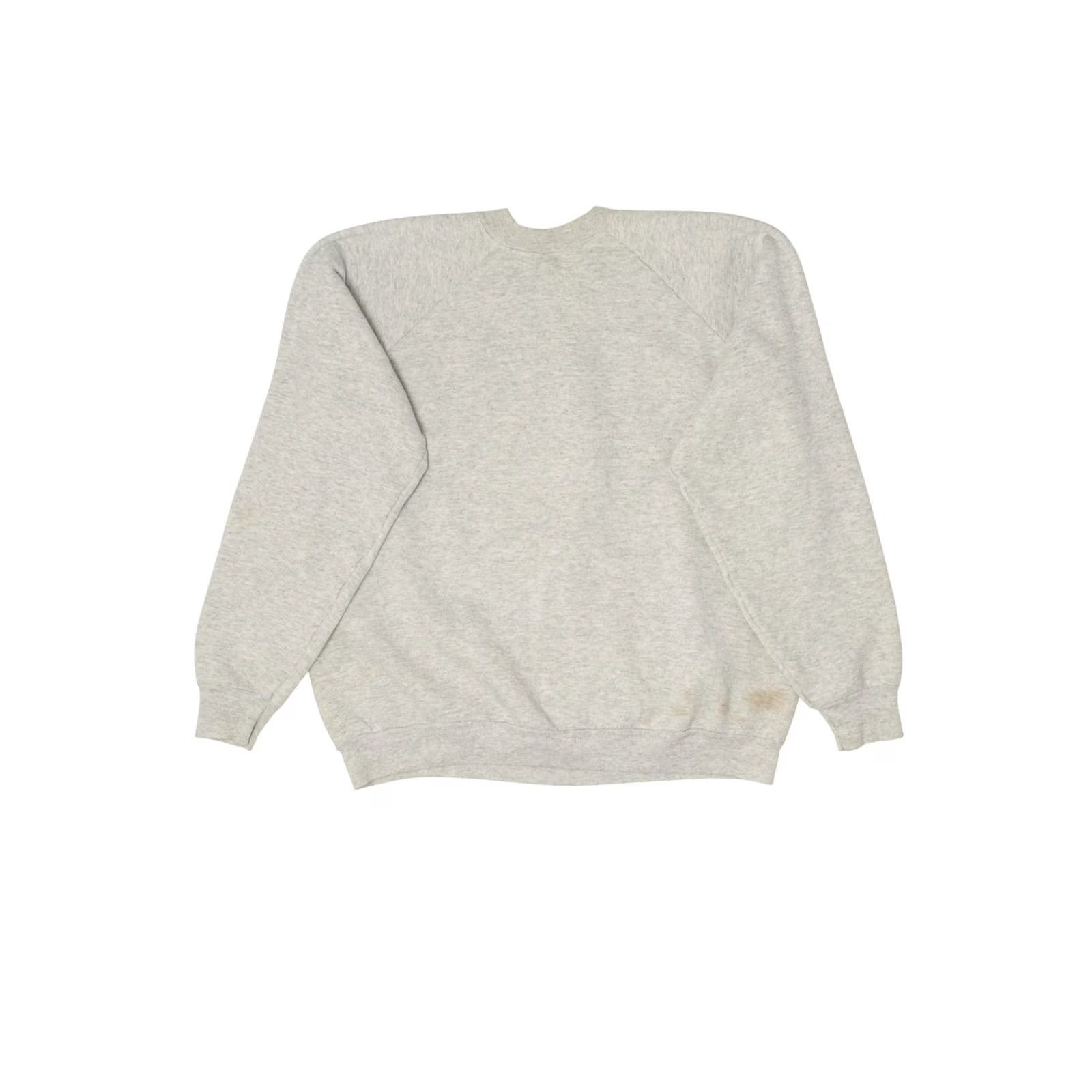 Fruit Of The Loom VINTAGE Northeast Eagles Raglan Sweatshirt Gray 1990s X-Large USA Cotton / Polyester Mens Womens Boys Girls Size US XL / EU 56 / 4 - 4 Thumbnail
