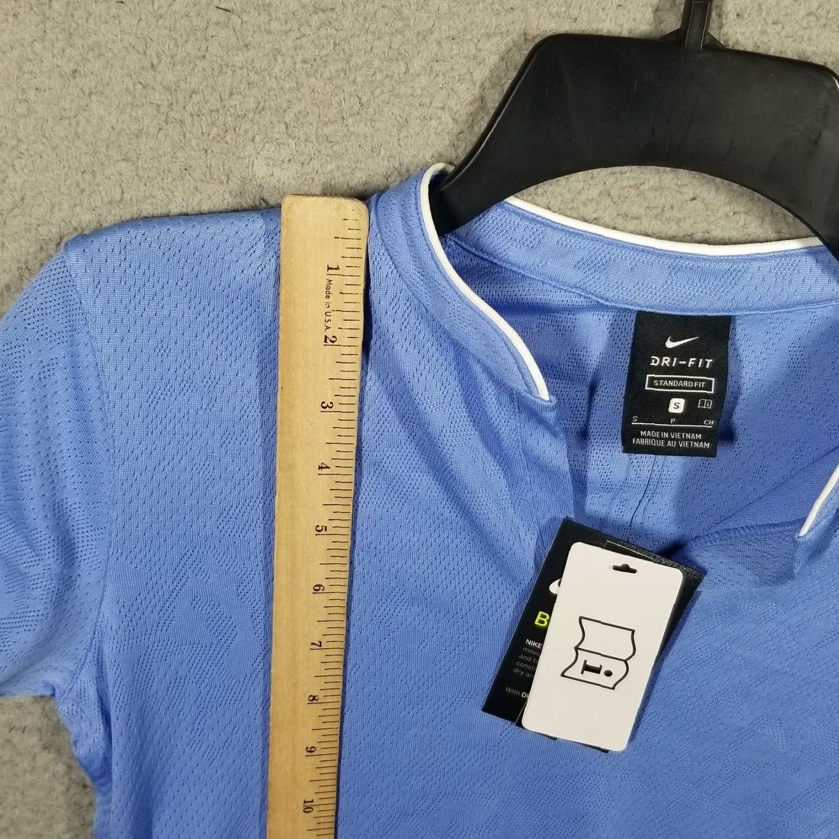 Nike Nike Golf Polo Shirt Breathe Jacquard Blue Camo Women's CU0821 Polo Nike Dri-Fit Peloter? Size S / US 4 / IT 40 - 5 Thumbnail