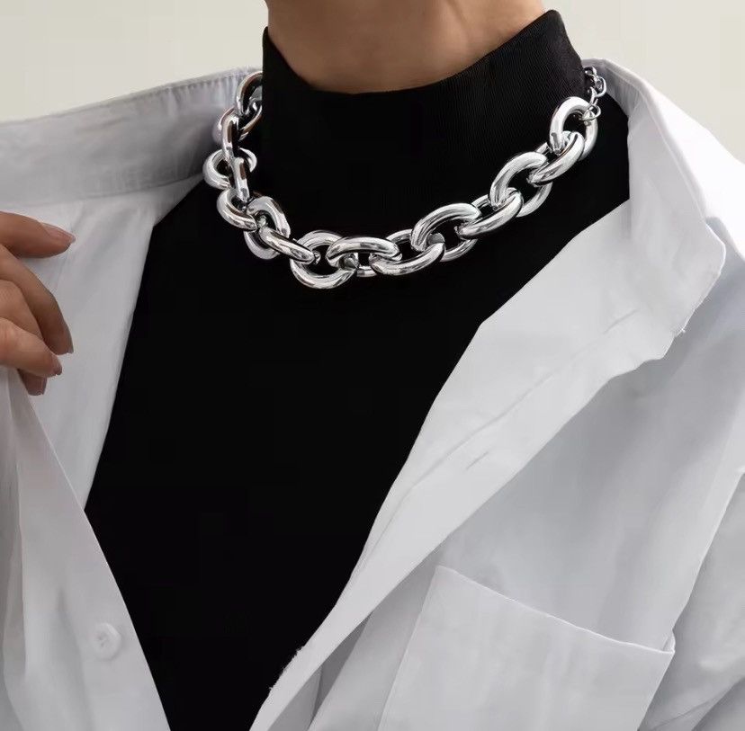 Other Punk Simple Sweater Short Necklace Size ONE SIZE - 7 Thumbnail