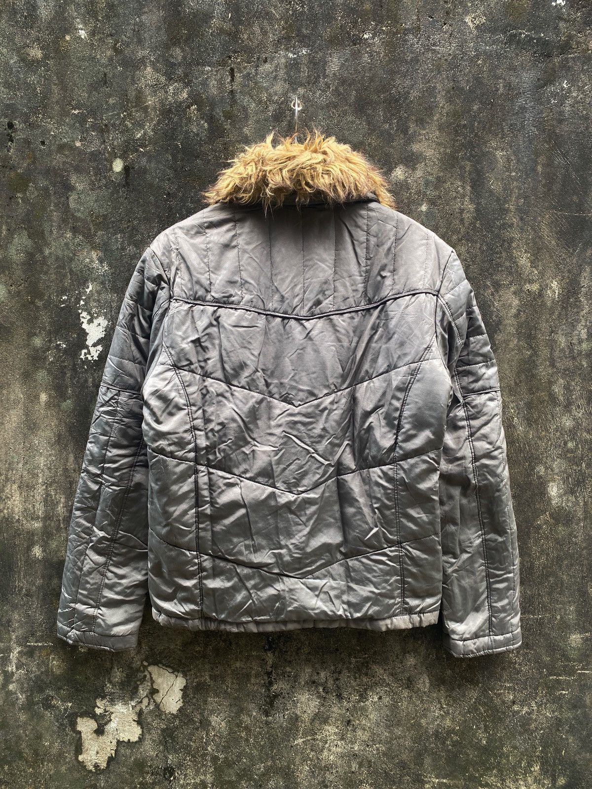14th Addiction × If Six Was Nine × Le Grande Bleu (L.G.B.) JAPANESE ASM FUR JACKET BONDAGE GOTHIC PUNK Size US M / EU 48-50 / 2 - 8 Thumbnail