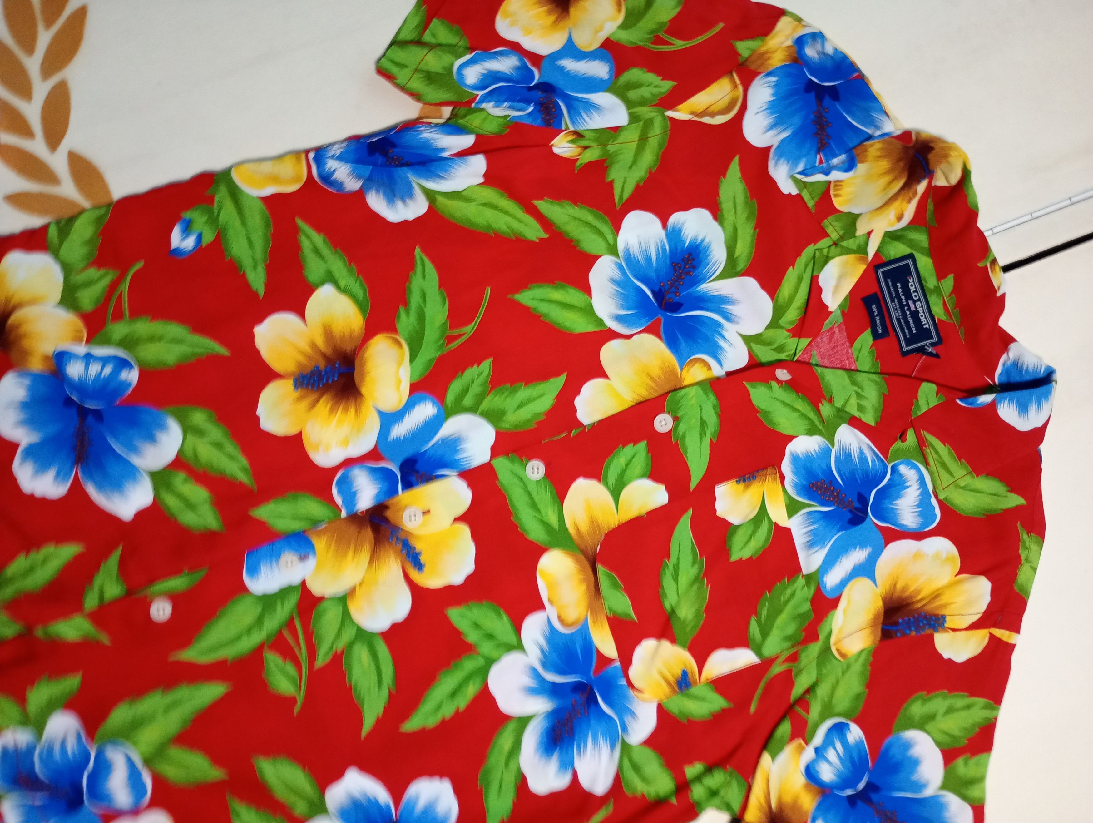 Ralph Lauren Ralph Lauren Polo Sport Hawaiian Shirt Vintage Size US M / EU 48-50 / 2 - 4 Thumbnail