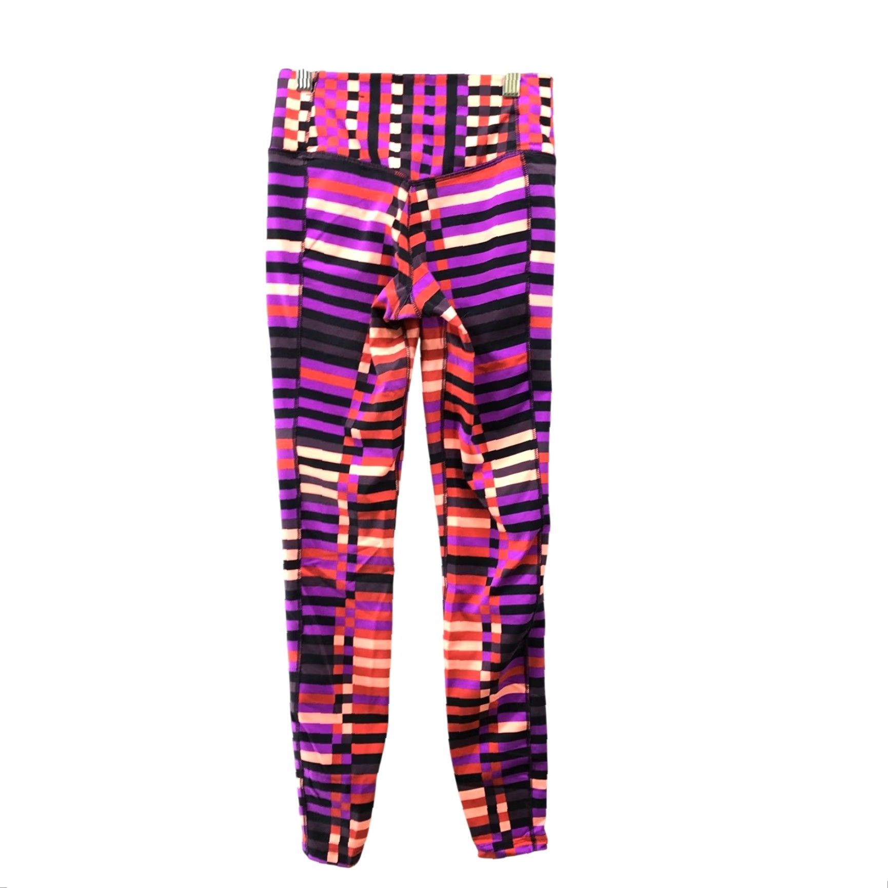 Nike Nike Pink Printed Leggings Womens XS Full Length Yoga Gym Multicolor Geometric Size 26" / US 2 / IT 38 - 2 Thumbnail