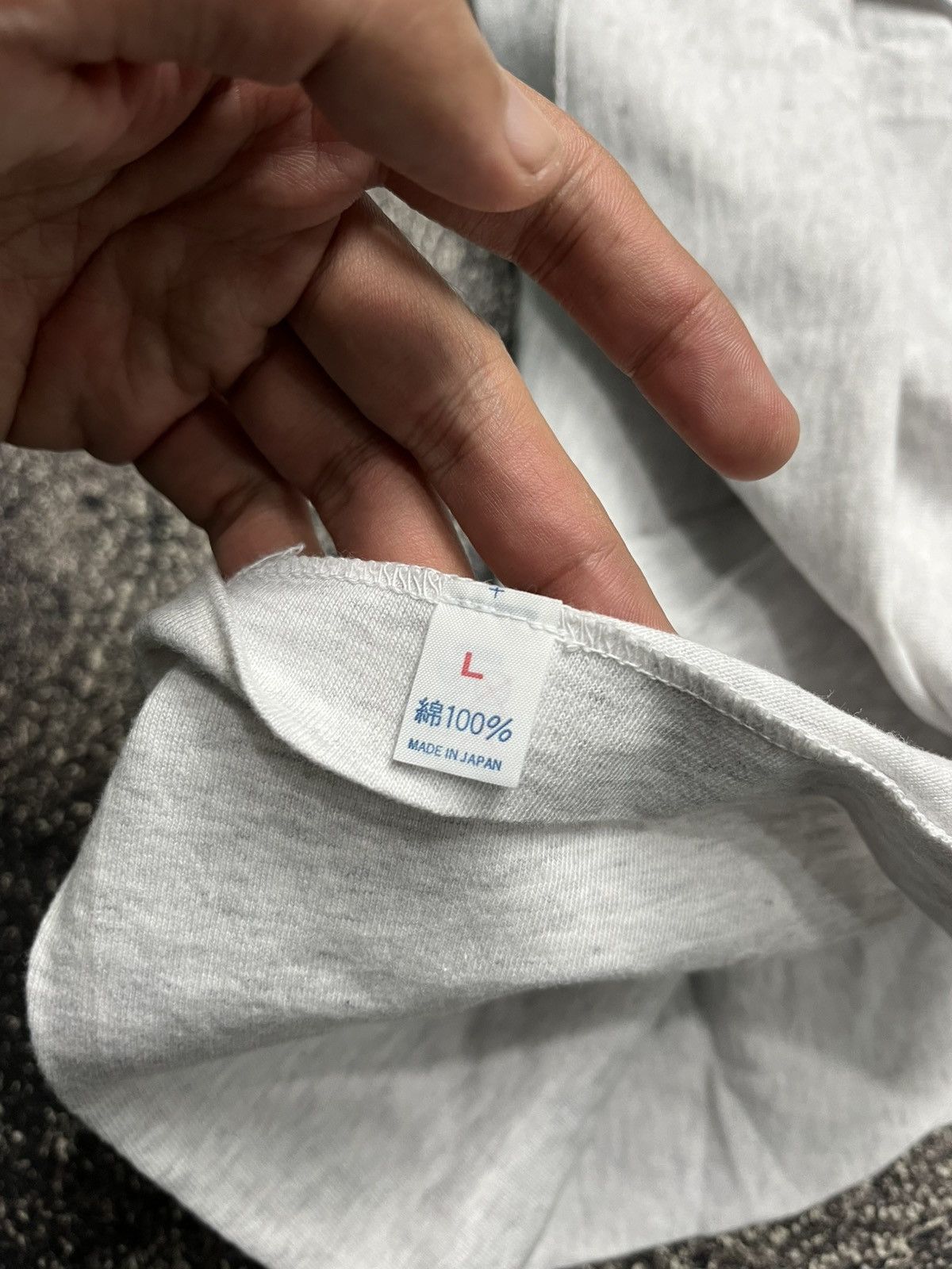Converse Vintage Converse x Roodman Grey T-Shirts Size US L / EU 52-54 / 3 - 6 Thumbnail