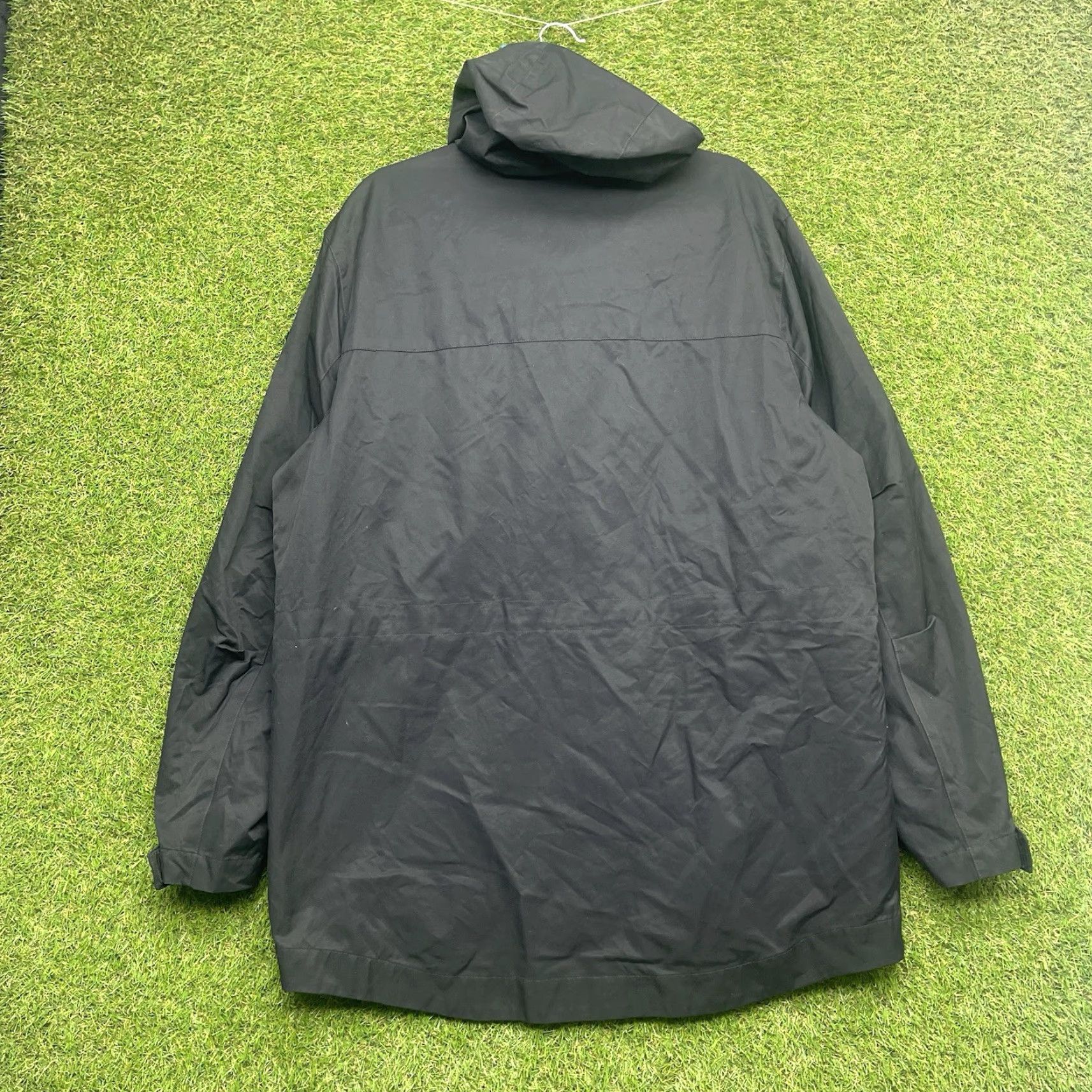 Polo Ralph Lauren Polo Ralph Lauren Performance Jacket Mens Large Black Full Zip Nylon Hooded Jacket Size US L / EU 52-54 / 3 - 2 Thumbnail