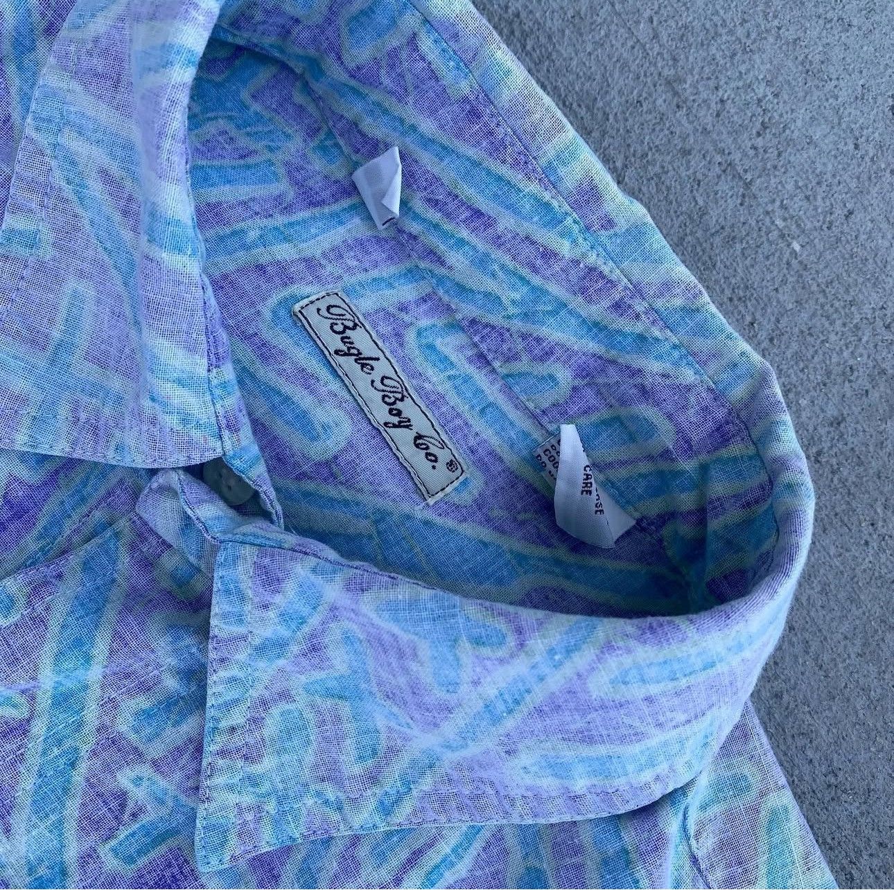 Bugle Boy Vintage Bugle Boy 80s/90s Polo Shirt Size US L / EU 52-54 / 3 - 2 Thumbnail