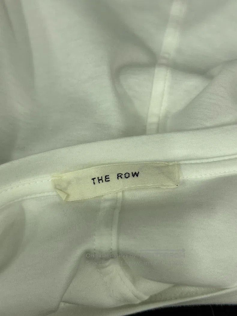 The Row The Row White long-sleeved T-shirt Size XS / US 0-2 / IT 36-38 - 3 Thumbnail
