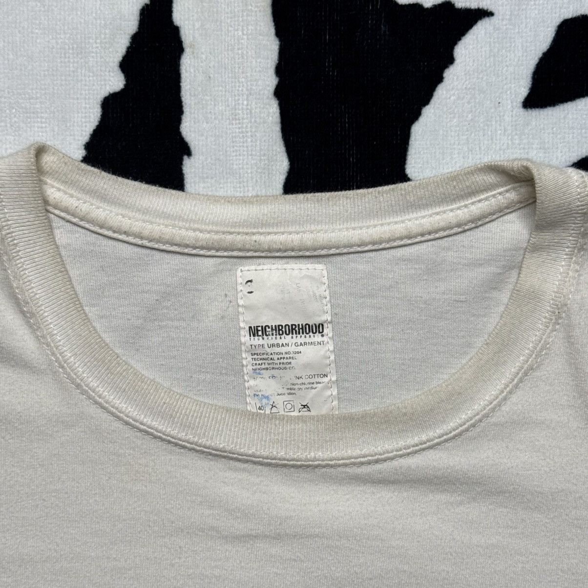 Neighborhood NBHD x Fragment Design Fuck You Tee Size US L / EU 52-54 / 3 - 3 Thumbnail
