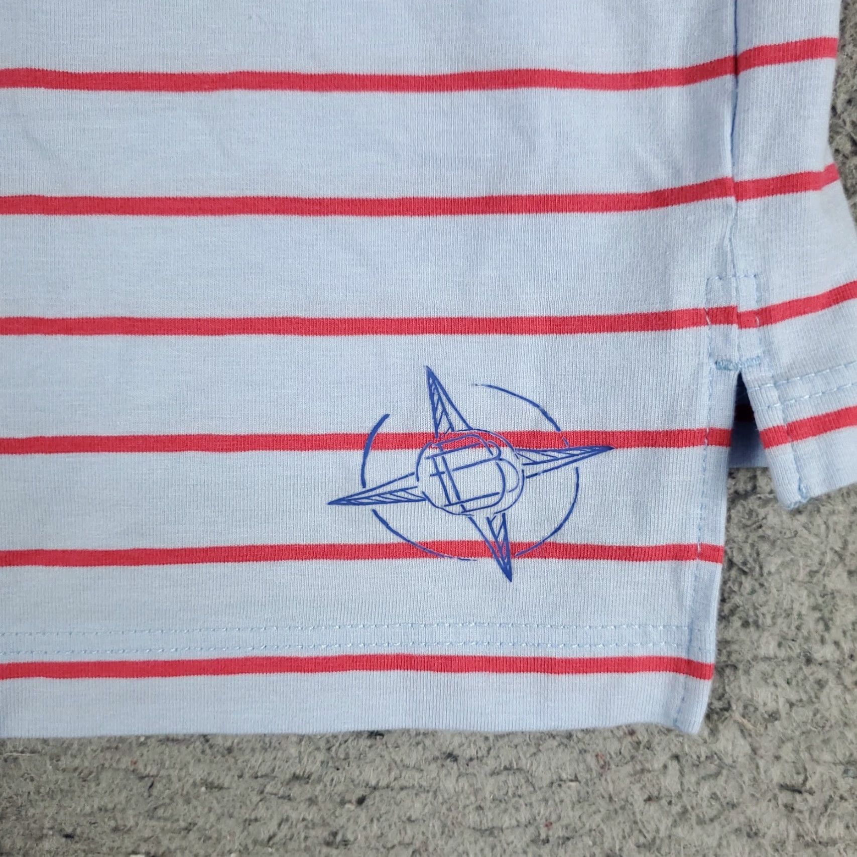 Vintage B Draddy Polo Shirt Mens Size XL Blue Striped Golf Casual Short Sleeve Size US XL / EU 56 / 4 - 3 Thumbnail