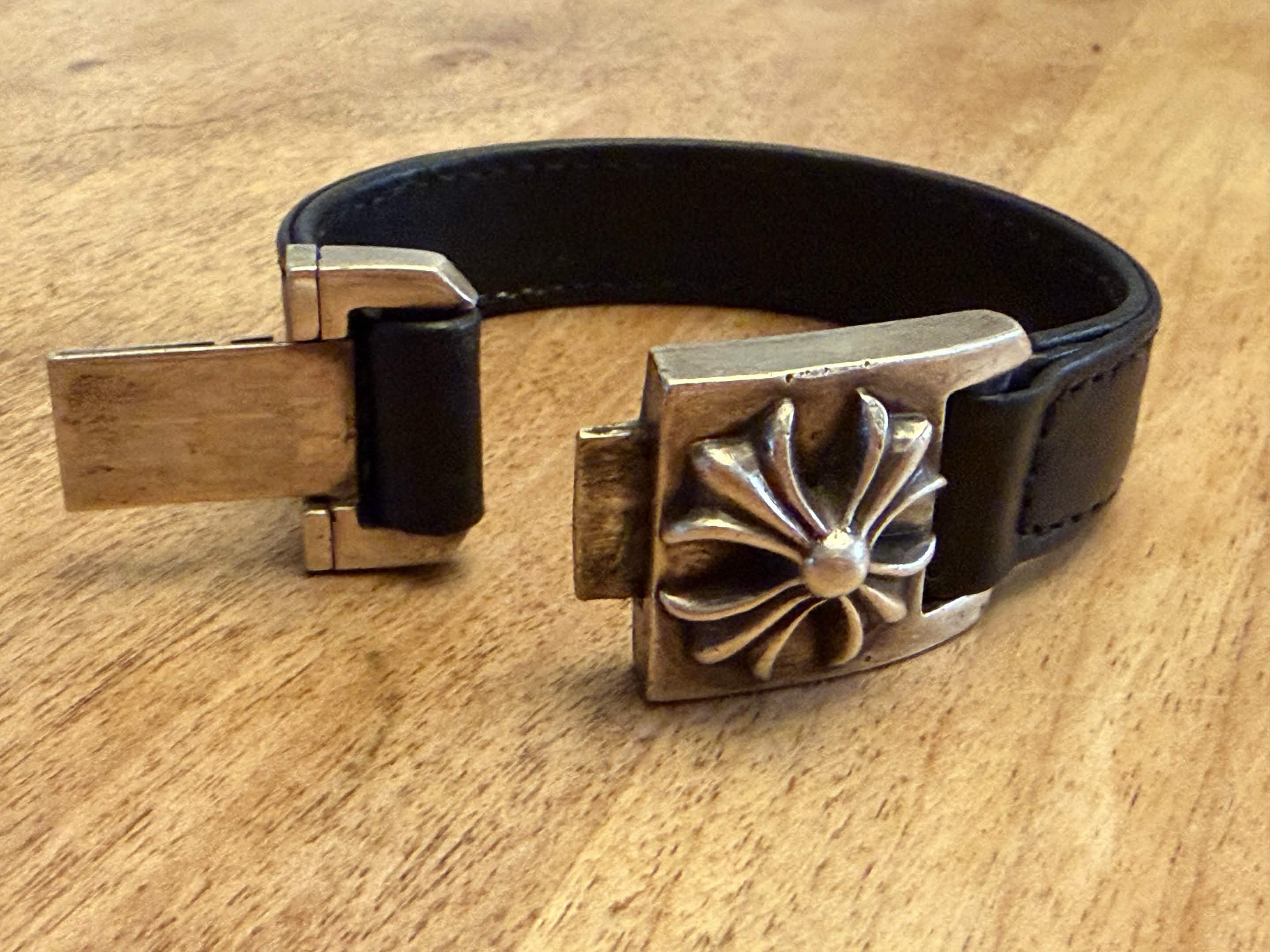 Chrome Hearts Chrome Hearts Silver Plus Buckle Bracelet Size ONE SIZE - 7 Thumbnail