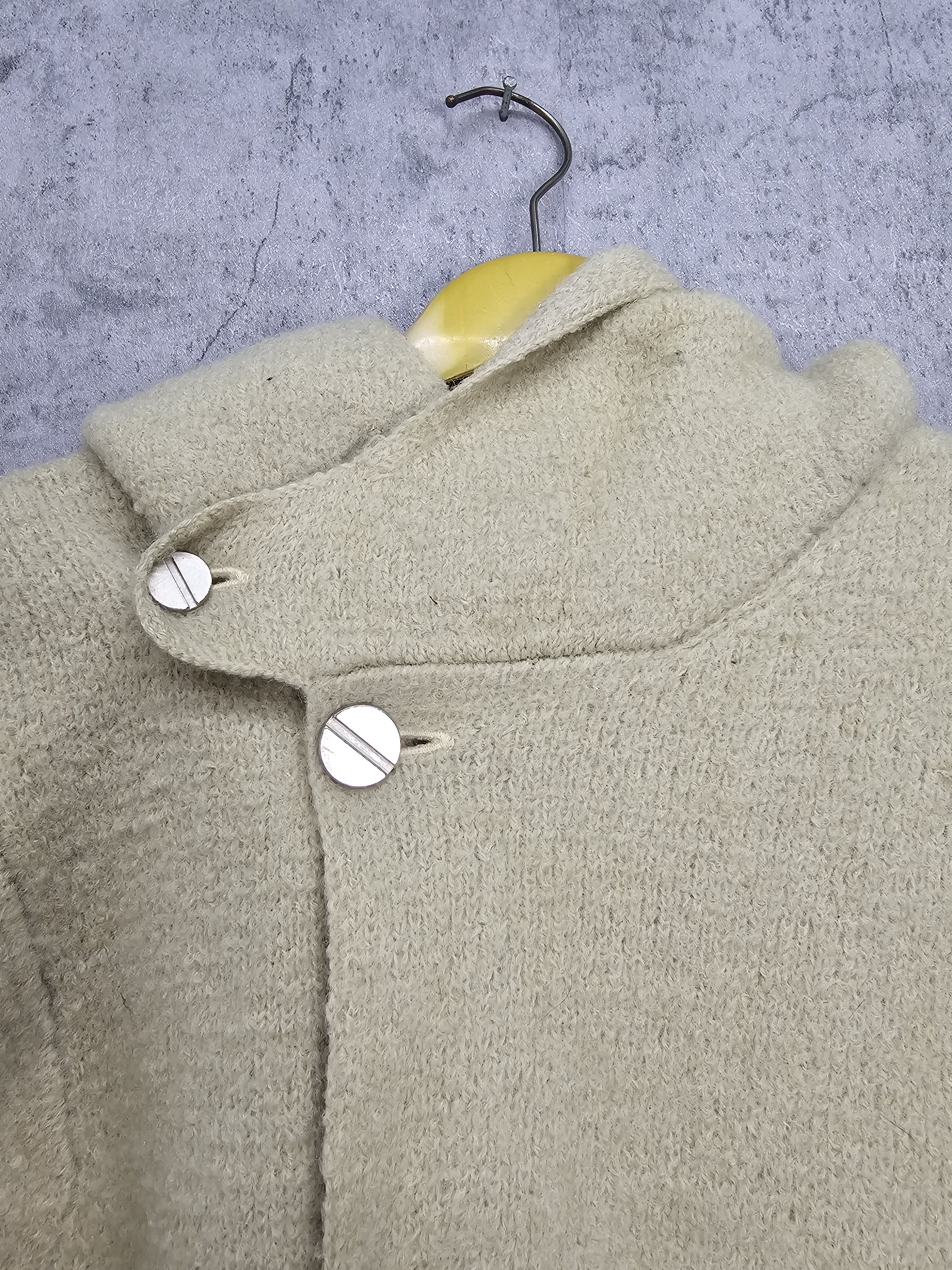 Japanese Brand Y's For Living Yohji Yamamoto Knit Wool Coat Jacket J0080 Size US M / EU 48-50 / 2 - 13 Thumbnail