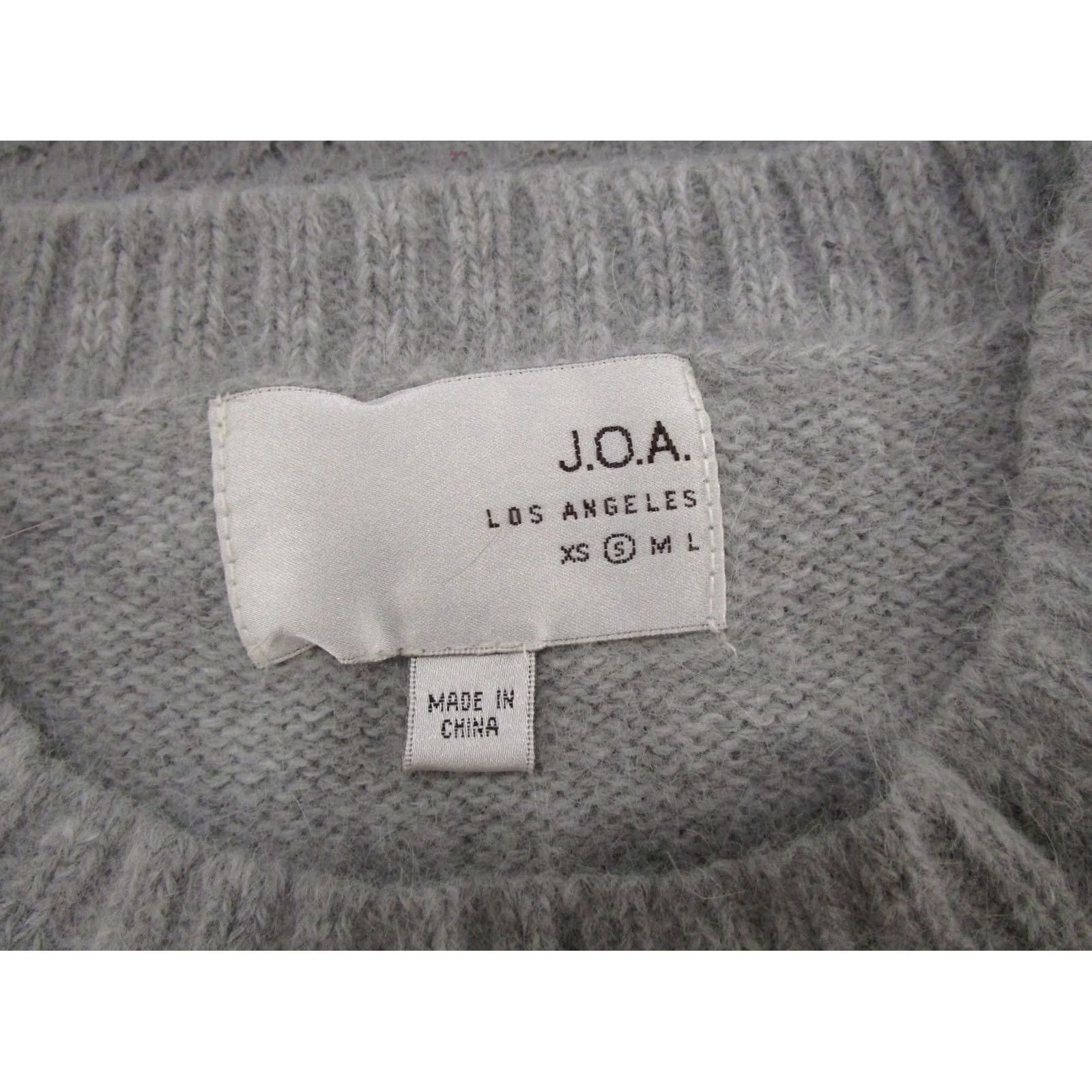 Vintage VINTAGE JOA Sweater Shirt Women Gray Angora Knit Pullover Size S Winter Fall Pullover Mens Womens Boys Girls Size S / US 4 / IT 40 - 2 Thumbnail