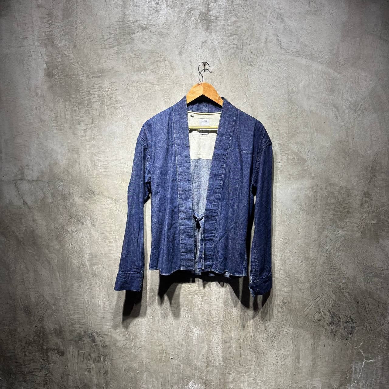 Visvim Visvim Lhamo Kimono Denim shirt Size US M / EU 48-50 / 2 - 1 Thumbnail