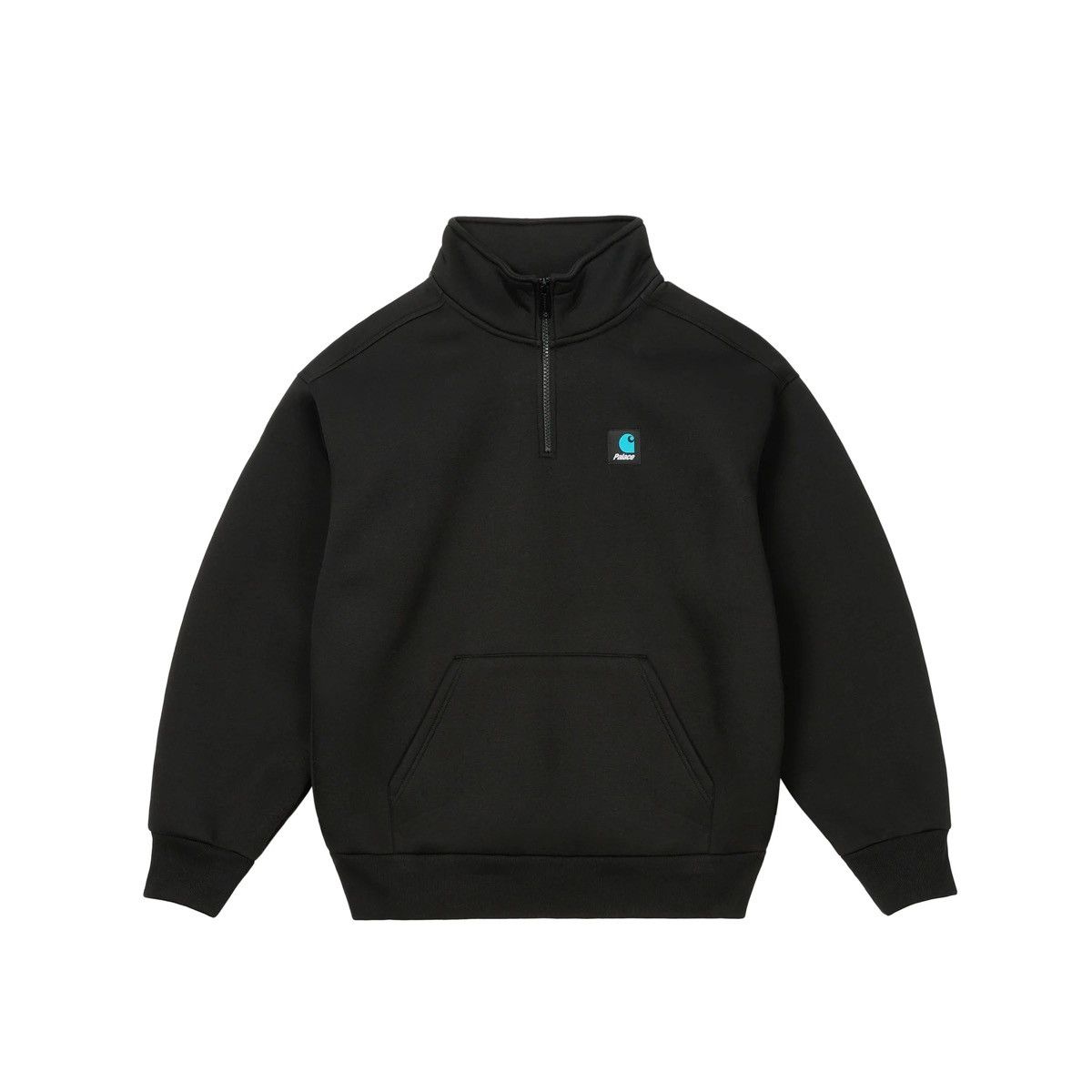 Carhartt Wip × Palace Palace Carhartt WIP Carlux 1/2 Zip Sweatshirt Black Medium Size US M / EU 48-50 / 2 - 6 Thumbnail