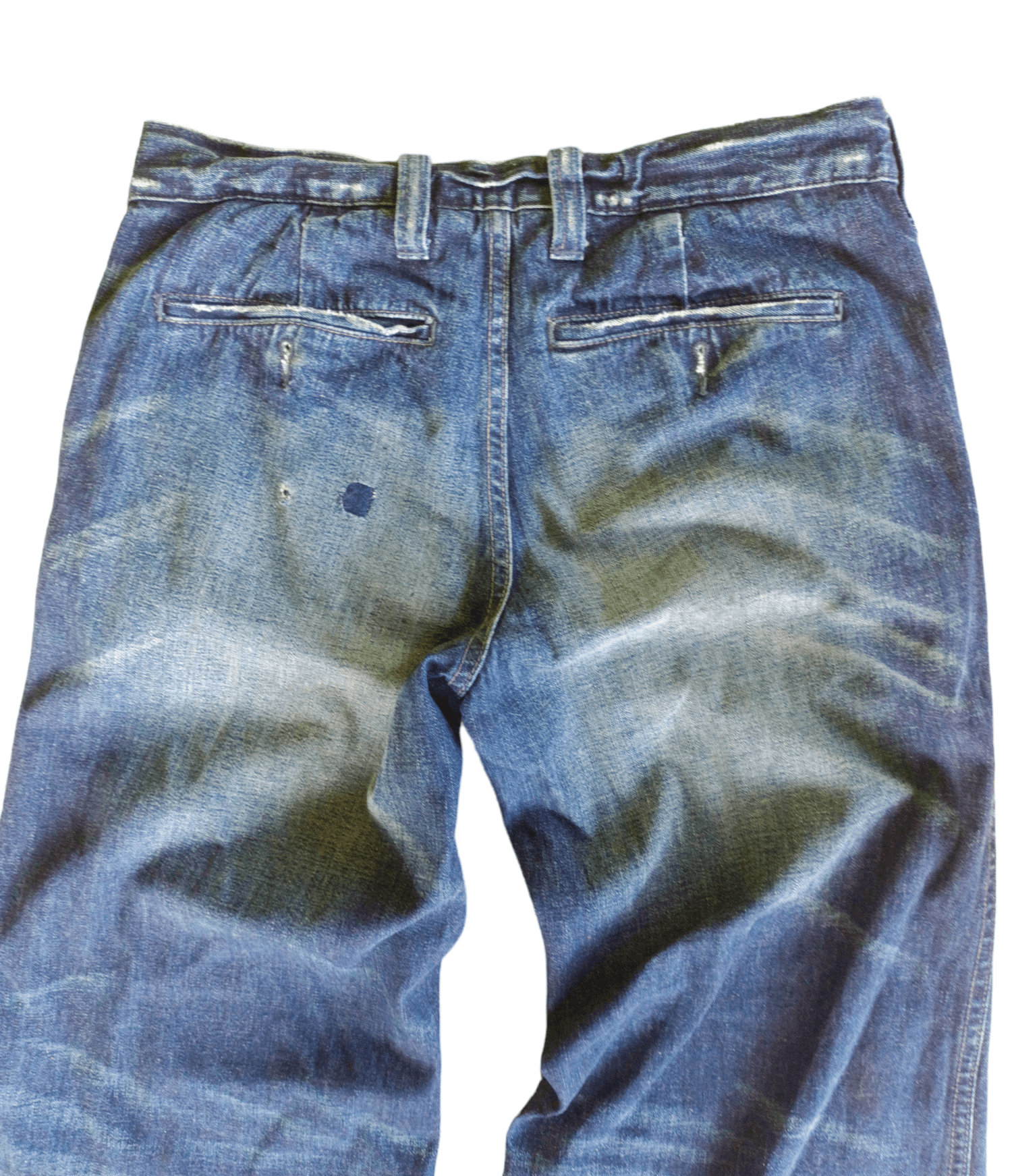 Ralph Lauren RALPH LAUREN x BAGGY JEANS x DISTRESS STYLE x VINTAGE Size 30" / US 8 / IT 44 - 5 Thumbnail