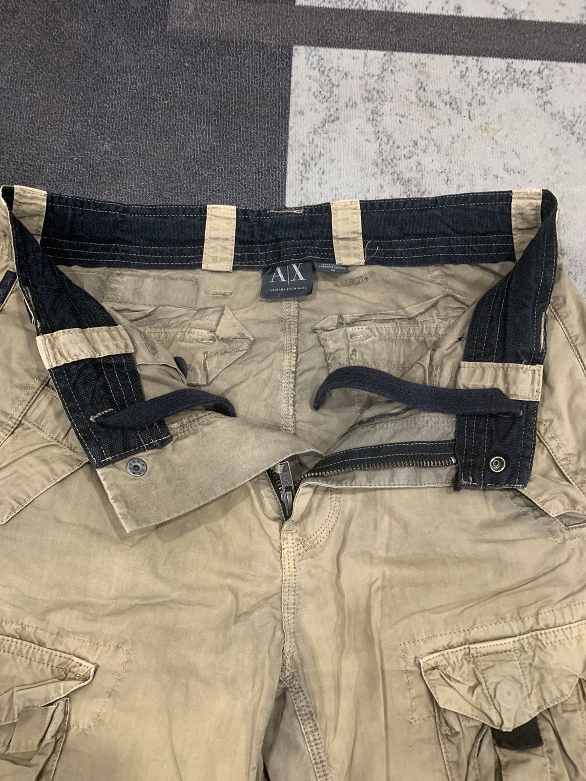 Armani Exchange × If Six Was Nine Armani Exchange Cargo Pants Size US 31 - 8 Thumbnail