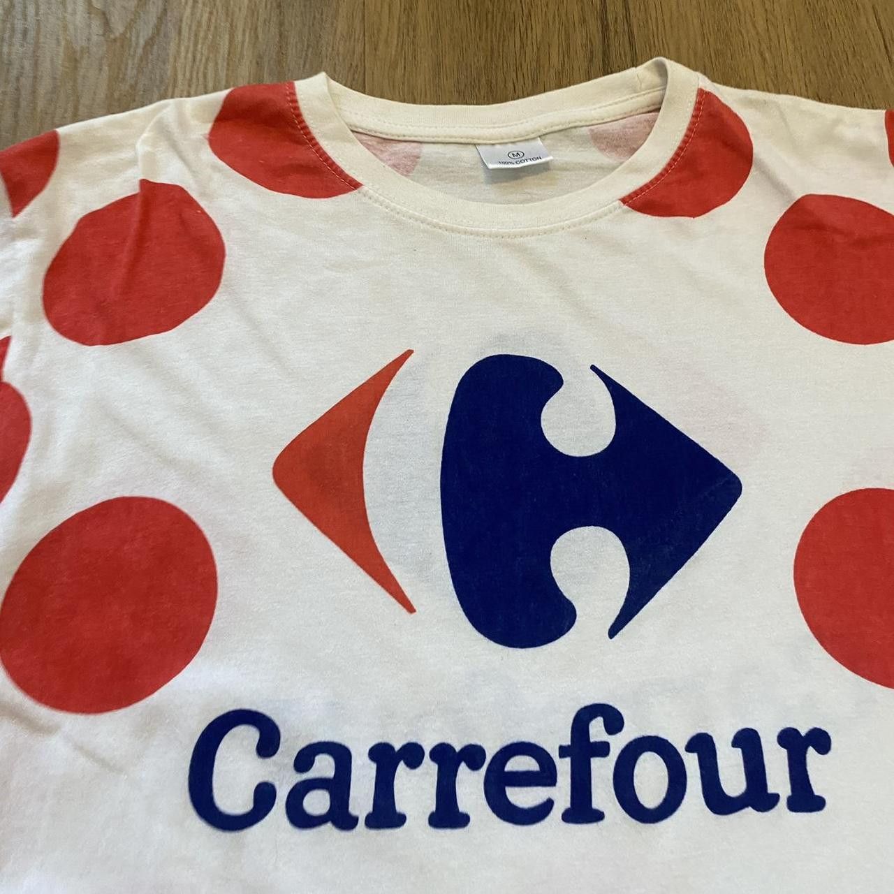 Other Carrefour polka dot T-shirt #polkadot Vintage y2k funny Size US M / EU 48-50 / 2 - 3 Thumbnail