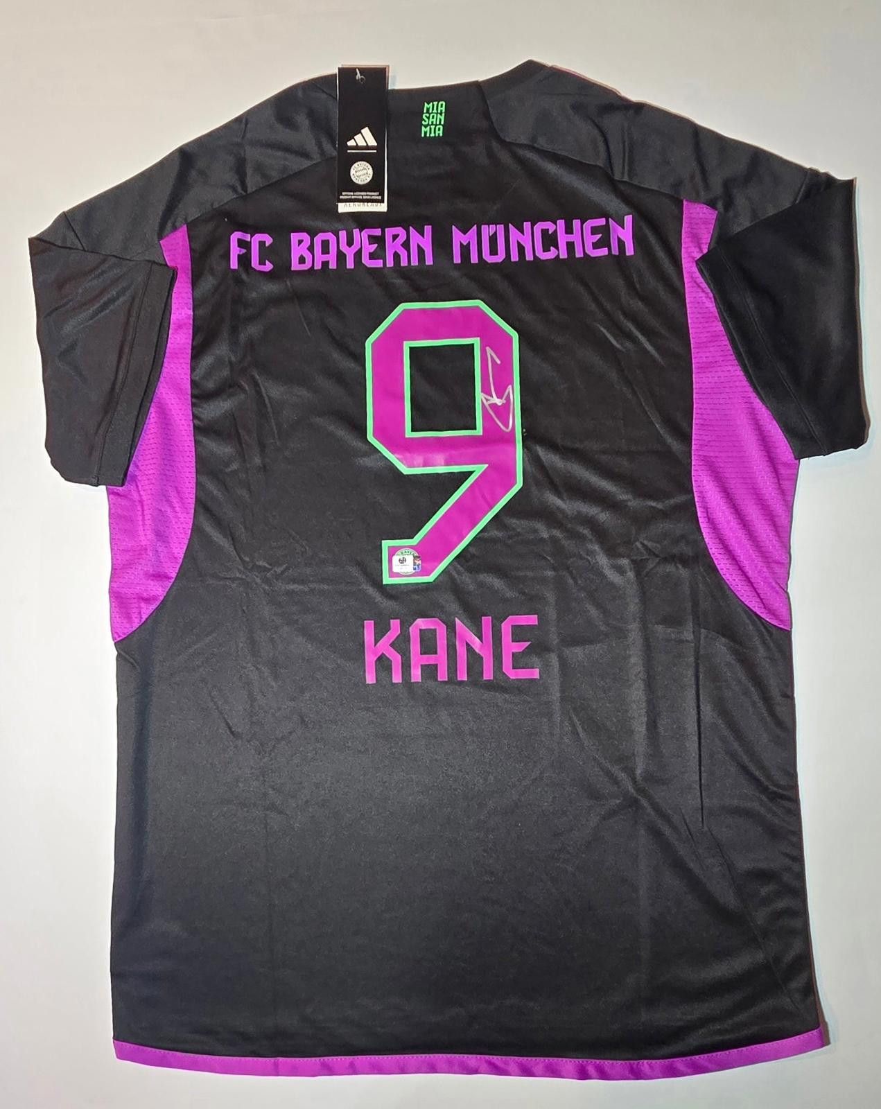Other Harry Kane Signed 2023-24 Adidas Third Soccer Jersey coa Size ONE SIZE - 2 Thumbnail