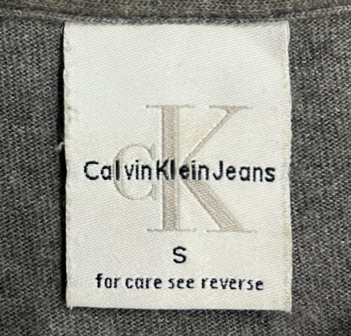 Calvin Klein × Vintage VINTAGE CALVIN KLEIN JEANS MADE NI USA TEE SHIRT Size US S / EU 44-46 / 1 - 8 Thumbnail