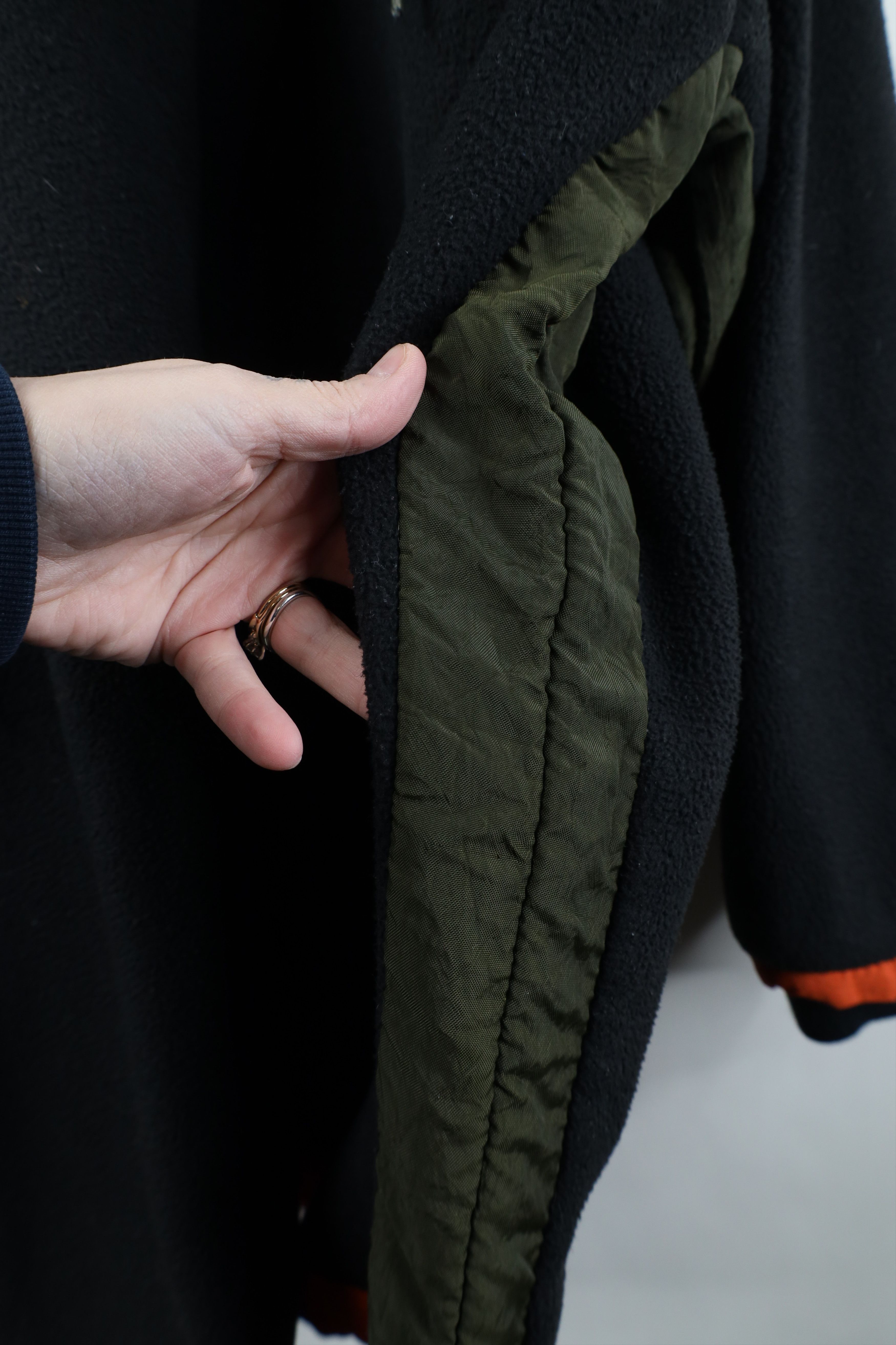 Vintage Vintage 90s Y2K Boss Streetwear Fleece After Hood Jacket Size US XL / EU 56 / 4 - 10 Thumbnail