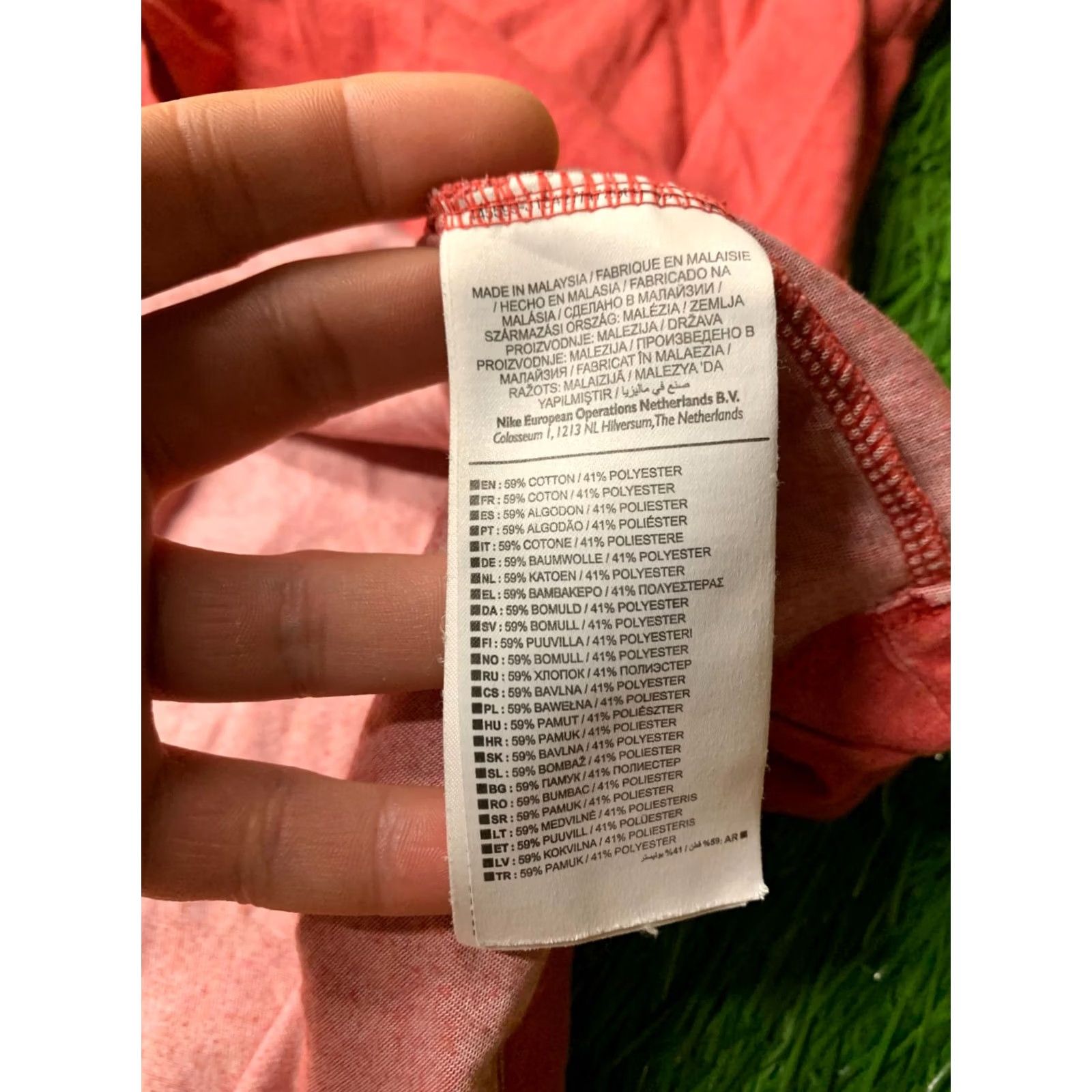 Nike Nike Dri-Fit Men Shirt XXL Pink Short Sleeve T-Shirt Jersey 2019 Nike Dri-FIT CrossFit 90s? (Adjust cleaned within 200) Size US XXL / EU 58 / 5 - 6 Thumbnail
