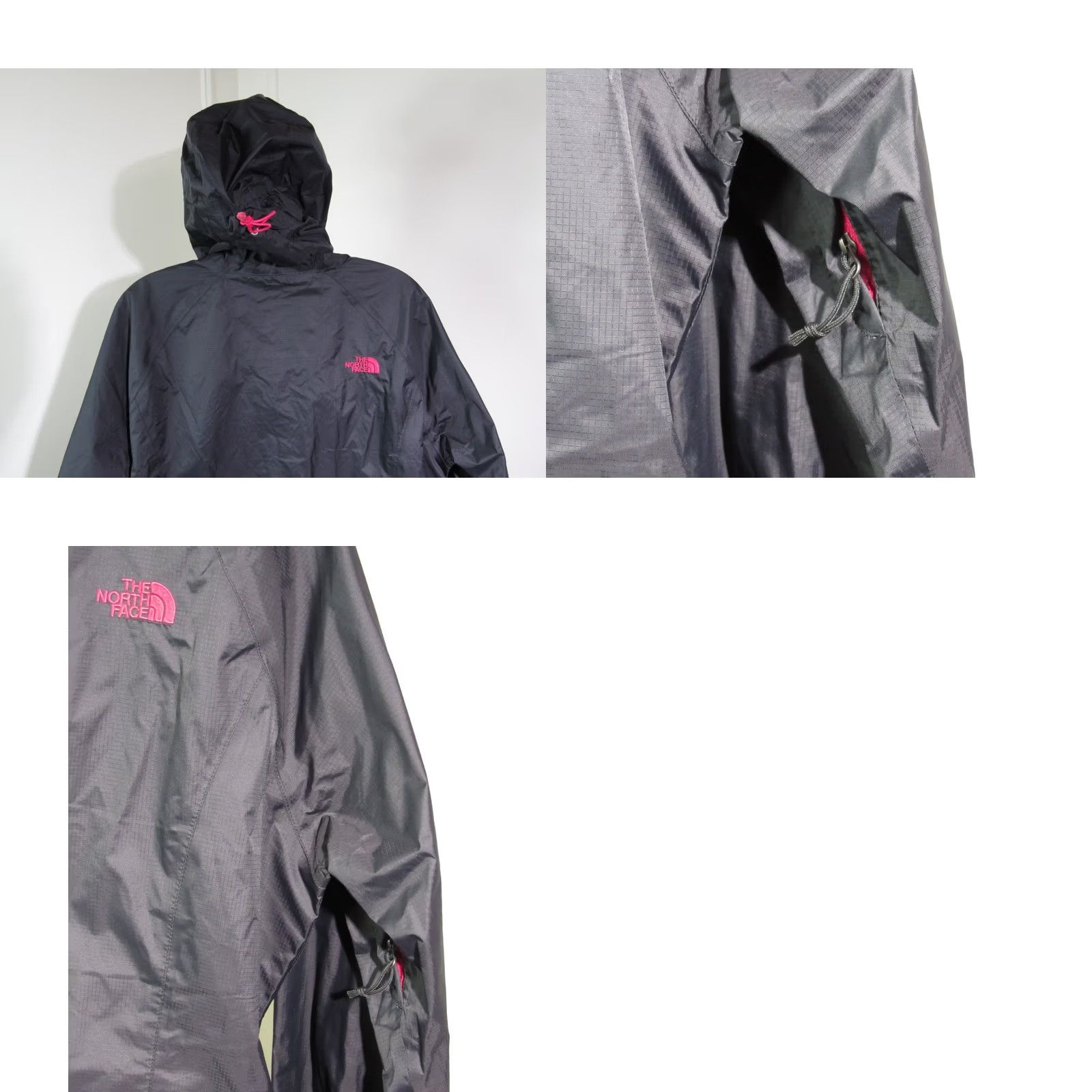 The North Face VINTAGE? The North Face Womens Black Hooded Water Resistance Jacket Womens Size XL Size XL / US 12-14 / IT 48-50 - 8 Thumbnail