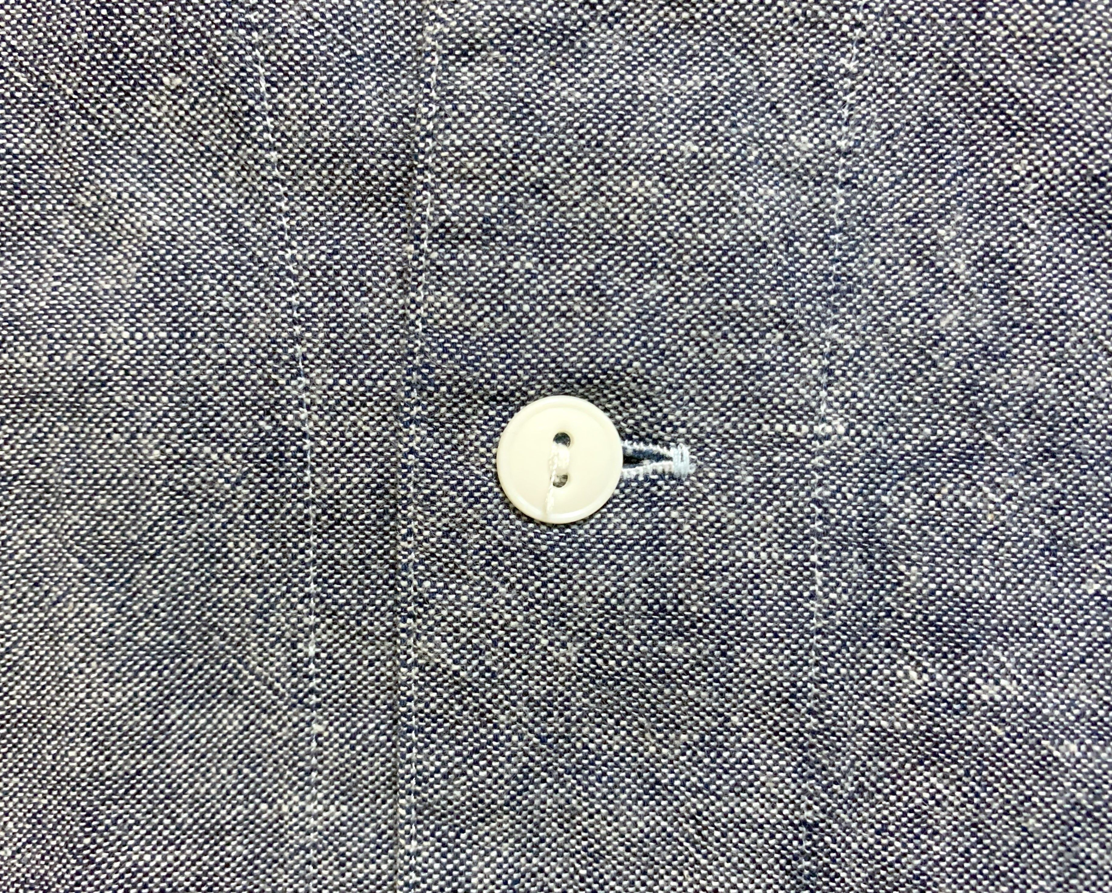 Dry Bones Dry Bones Japan chambray Koiguchi shirt, size S (fits S/M) Size US S / EU 44-46 / 1 - 5 Thumbnail